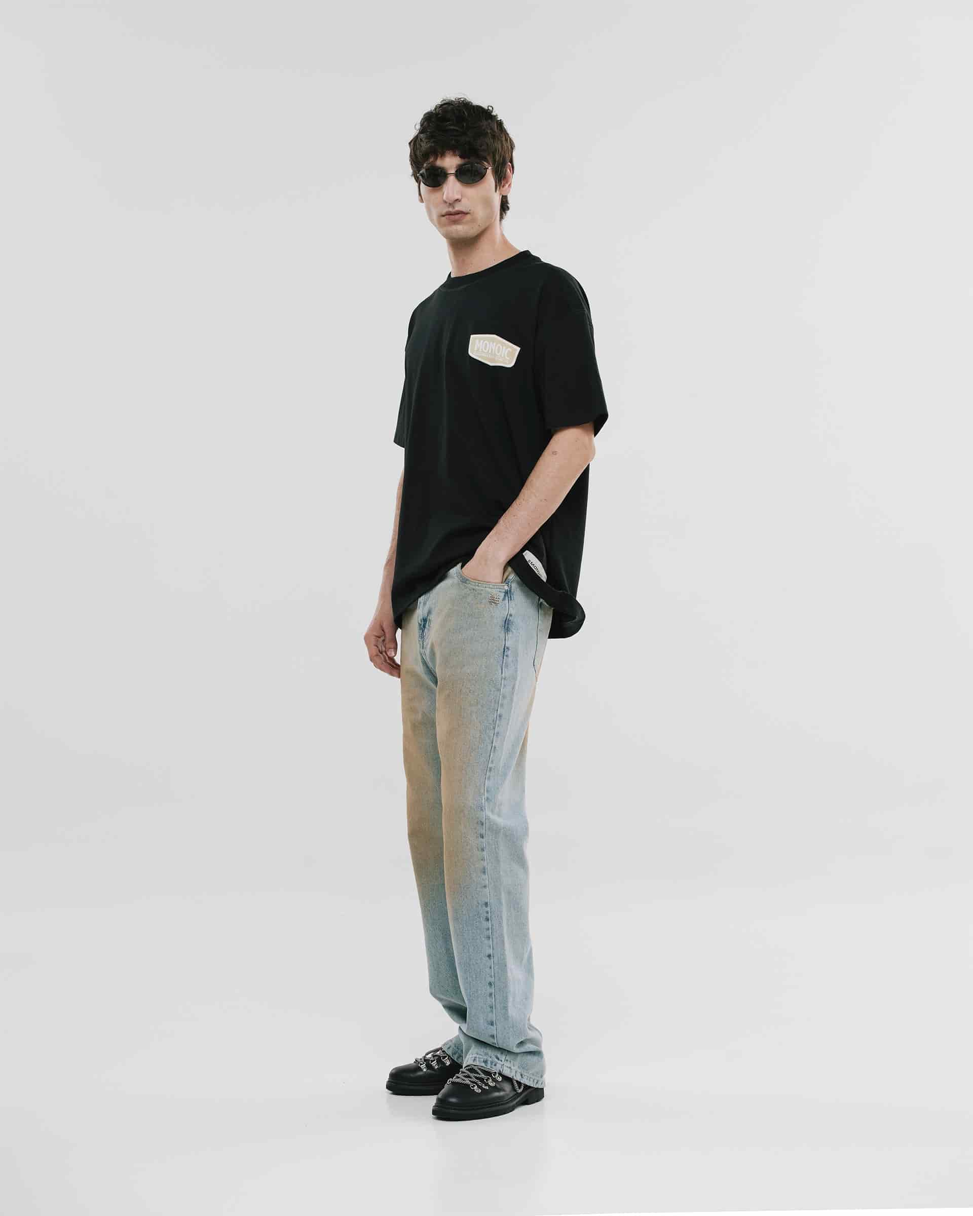 Camiseta Oversized Rallye - Negro Oscuro - miniatura 3