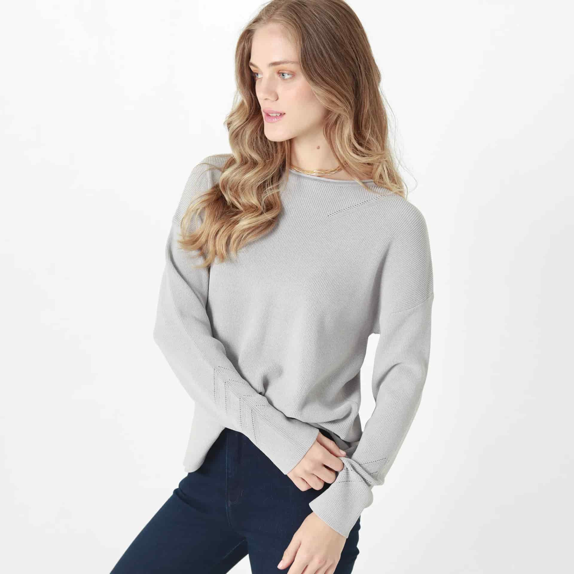 Sweater Cuello Redondo Manga Larga - miniatura 4