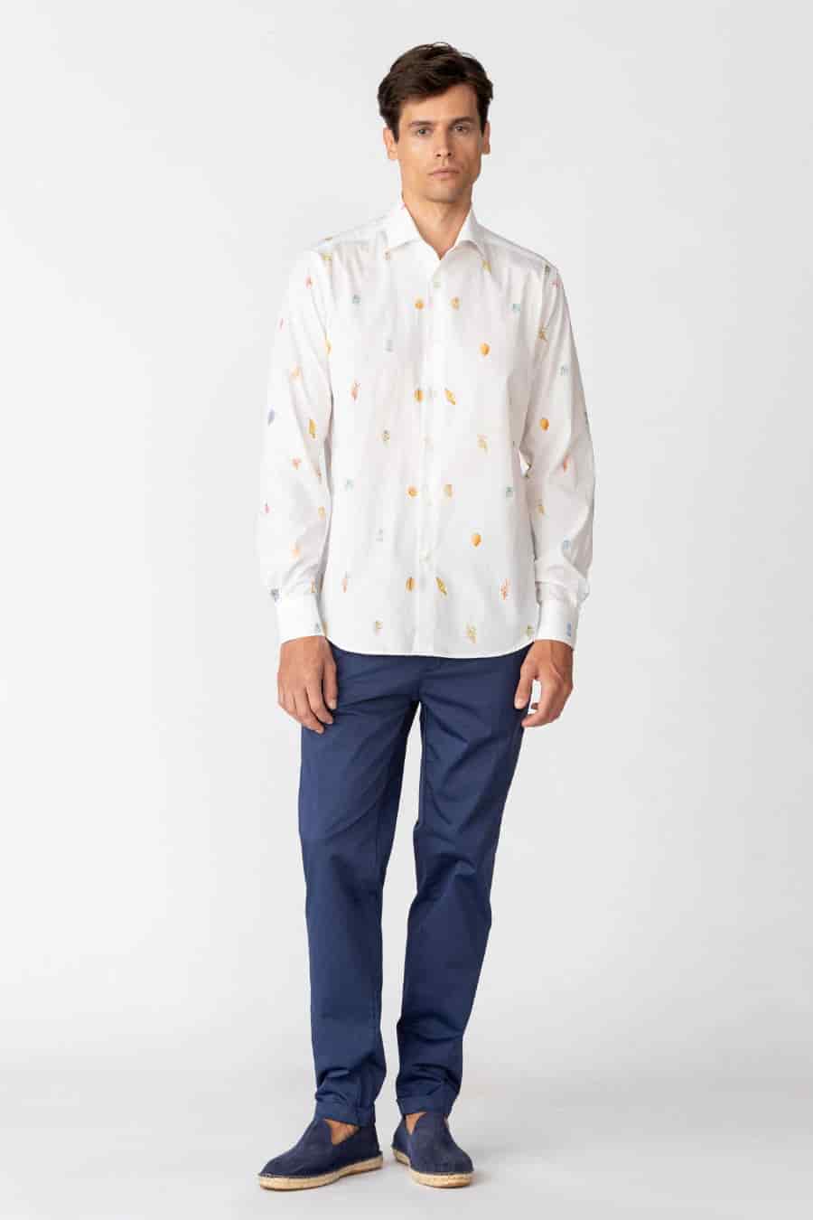 Men's cotton shirt albatros - miniatura 1