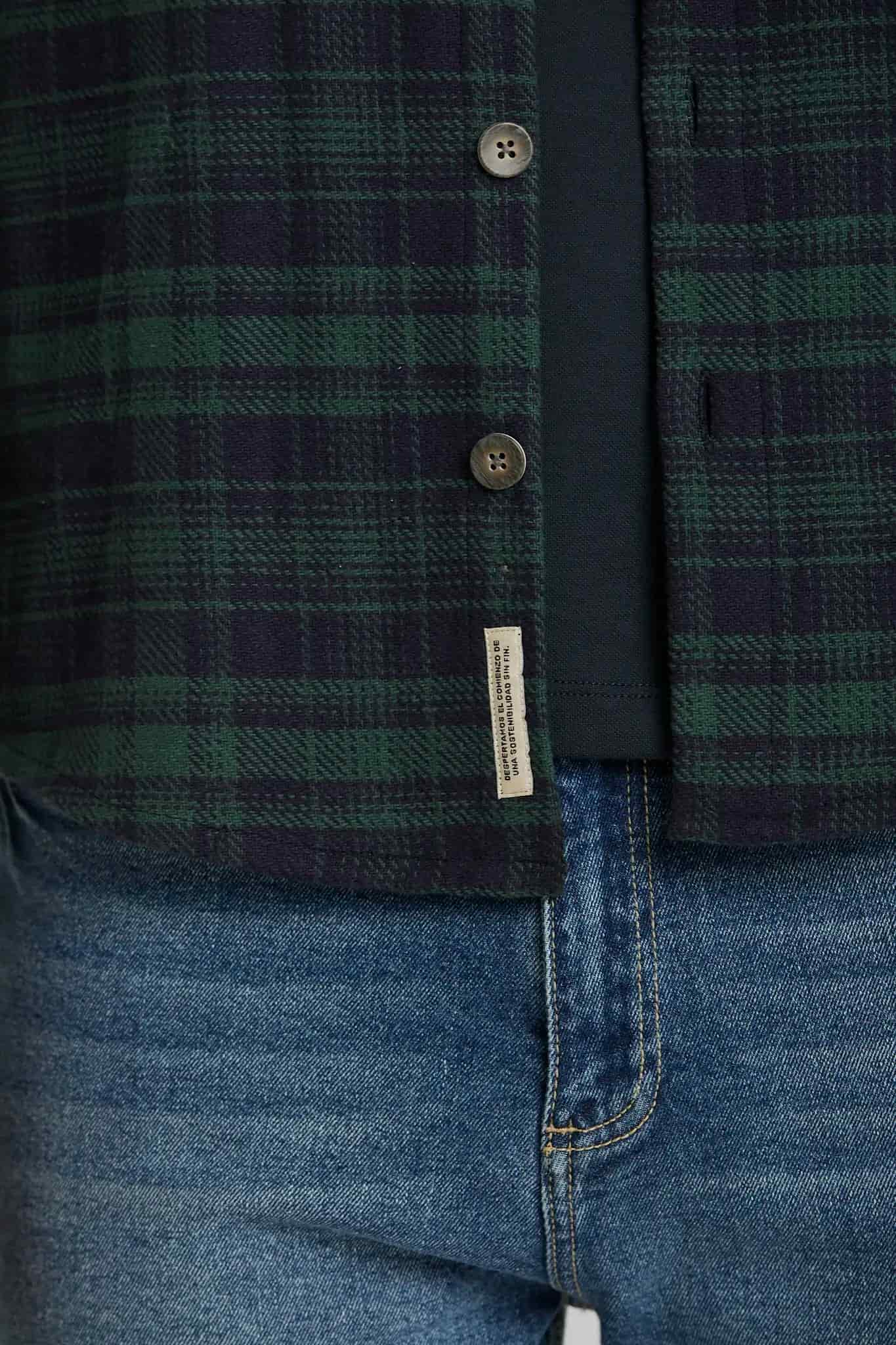 Sobrecamisa Cuadros Verde - miniatura 6