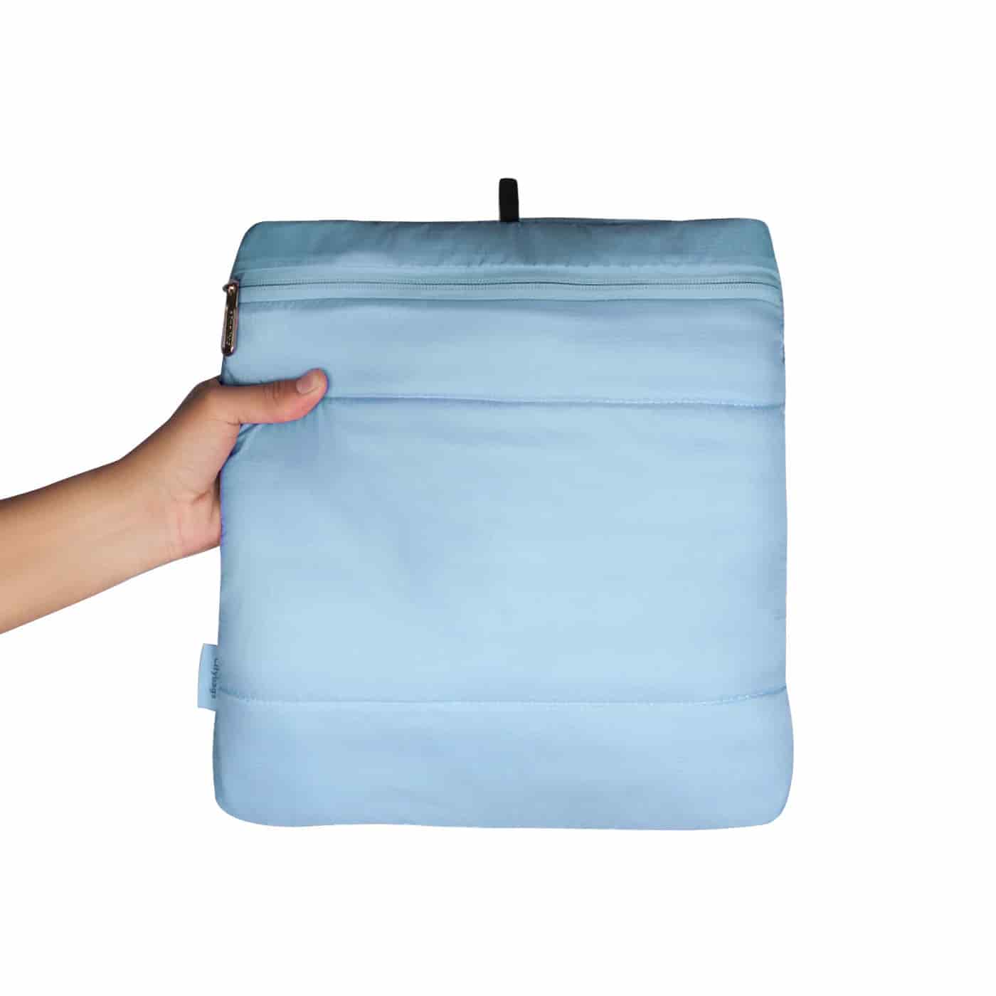 Morral Cabina Tapa PLEGABLE Azul Claro - miniatura 3