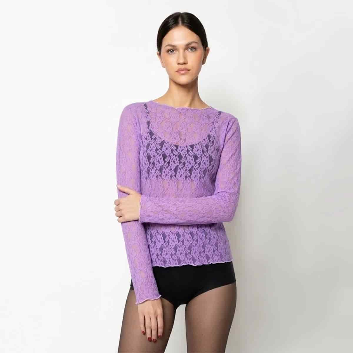Guadalupe Top Lila - miniatura 2