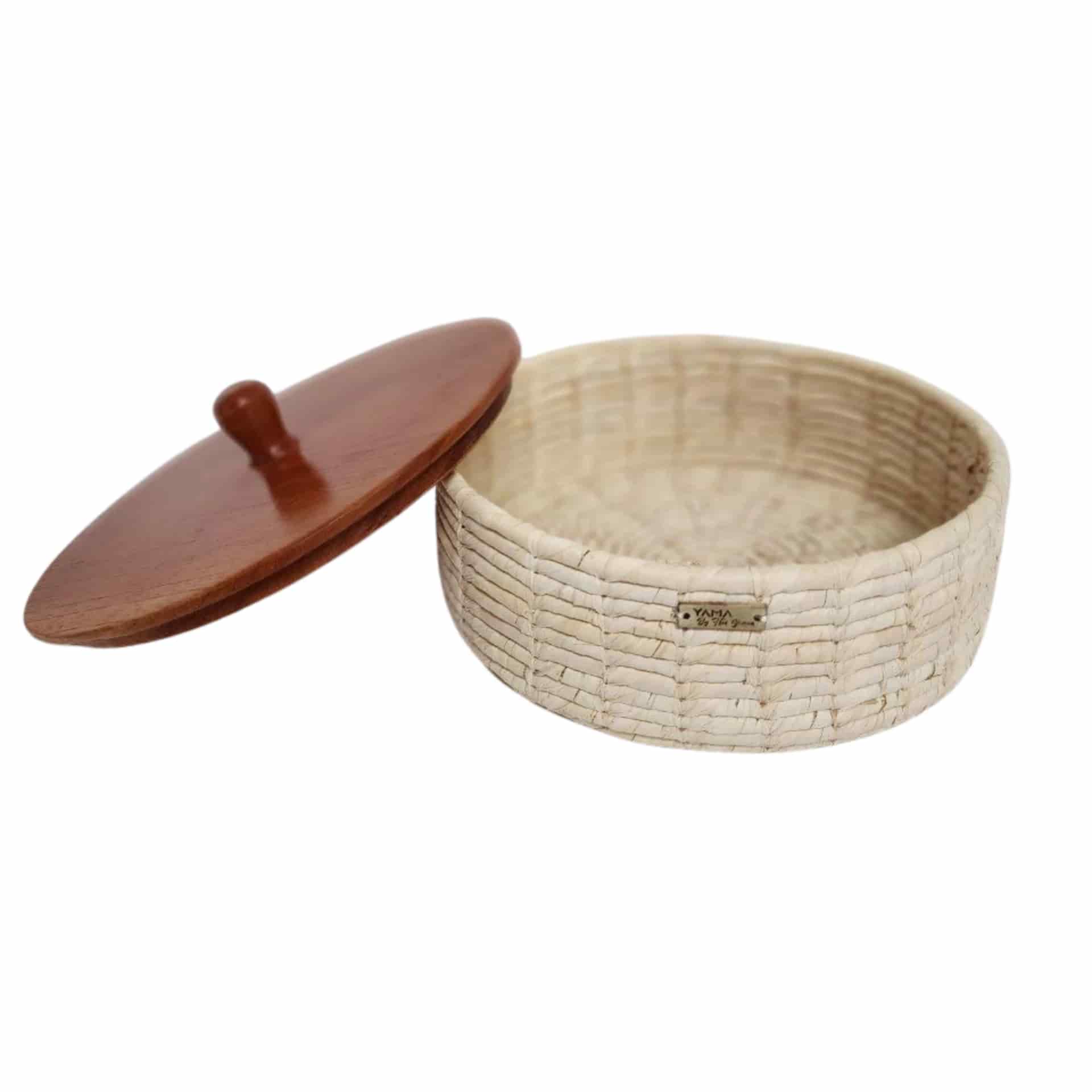 Artisanal Basket with Wood Lead - miniatura 3