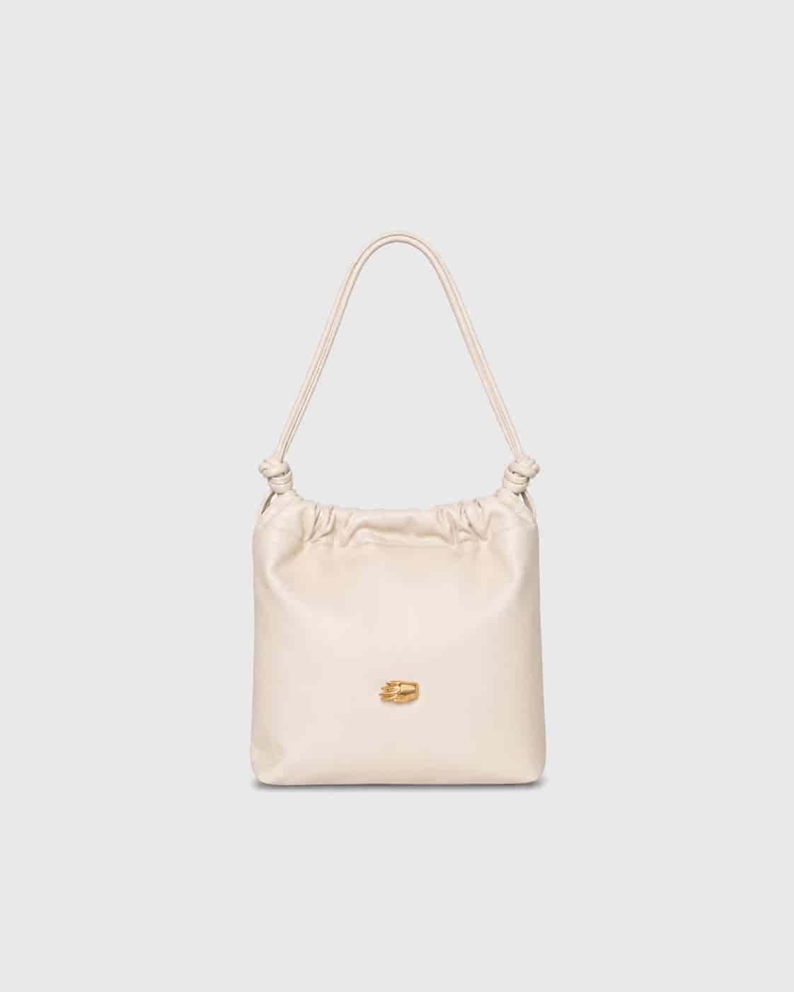 Le Sac Petite Honey Leather Bag - miniatura 5