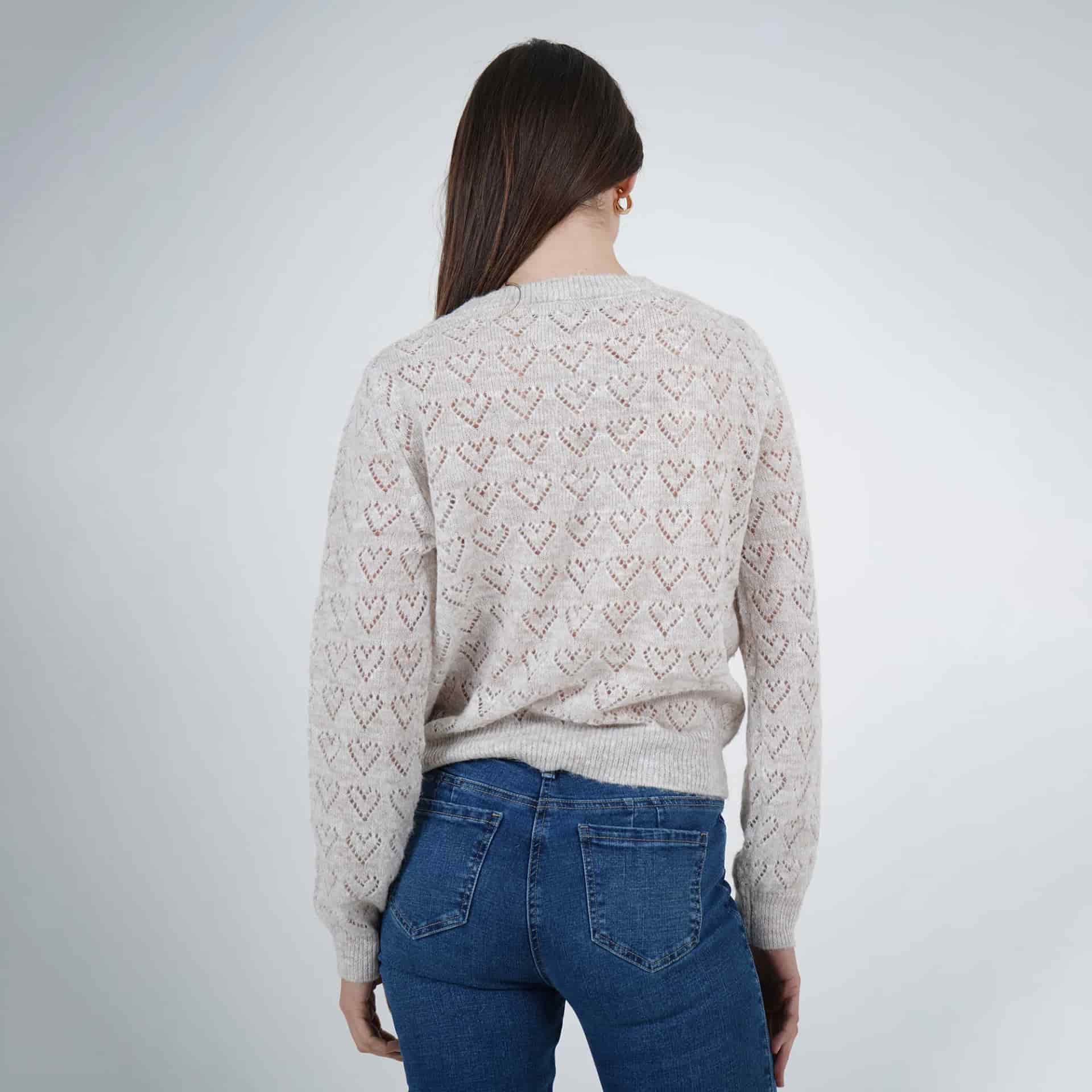 Sweater Cuello Redondo Manga Larga - miniatura 2