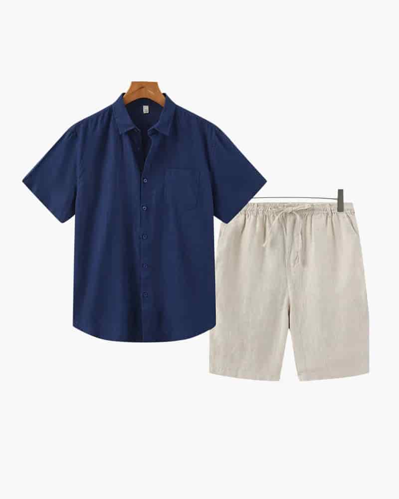 Old Money Linen Combo (Shorts) - miniatura 3