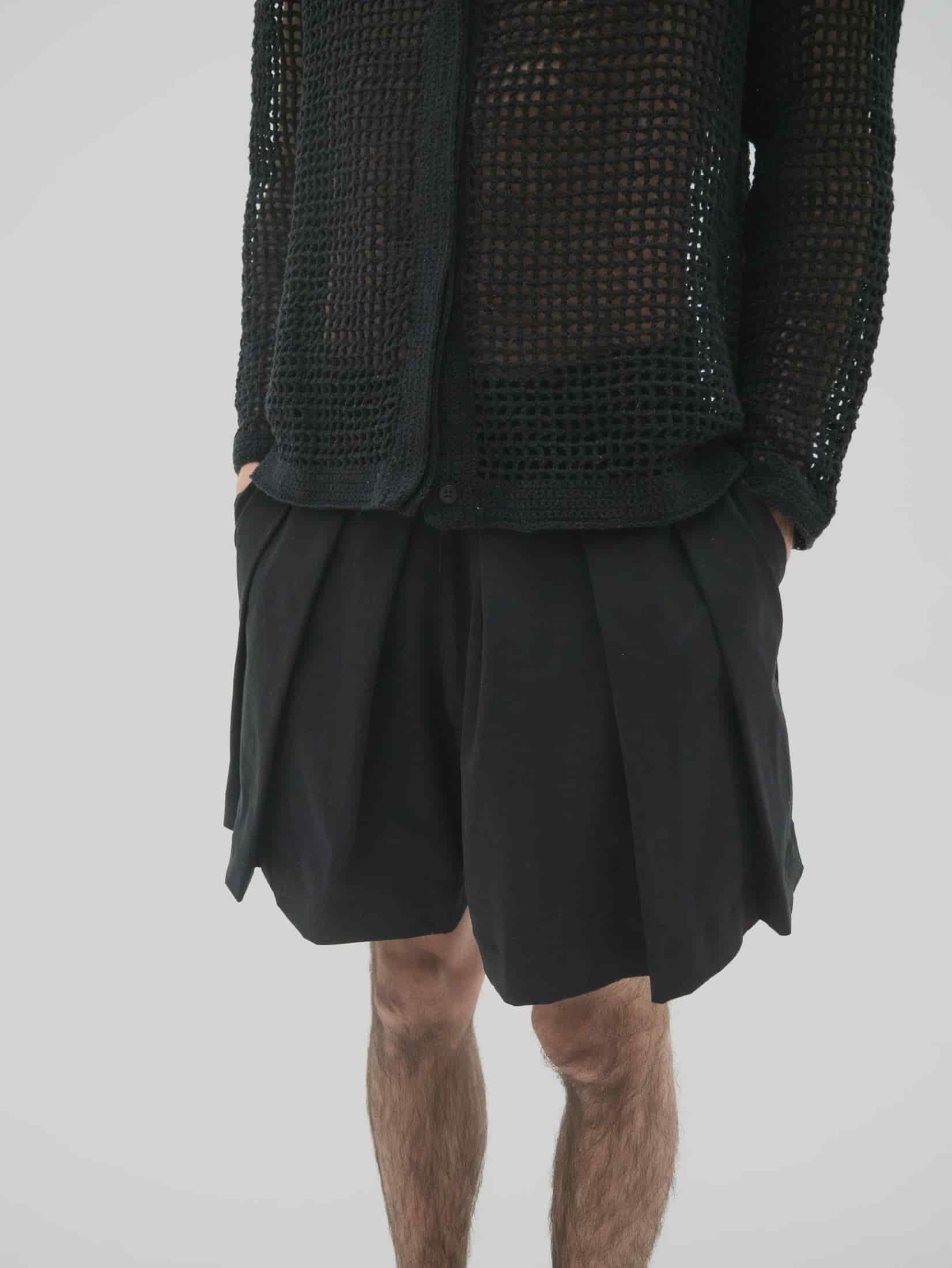 Pleat shorts Hombre - miniatura 1