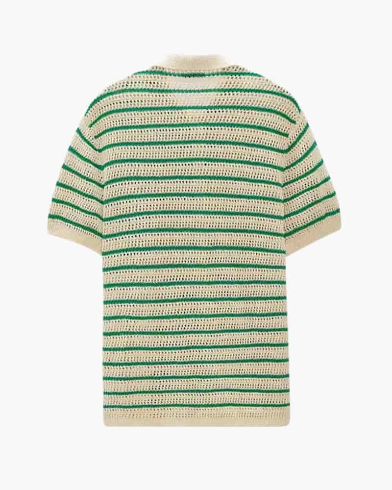 Marbella - Knitted Button Shirt - miniatura 4