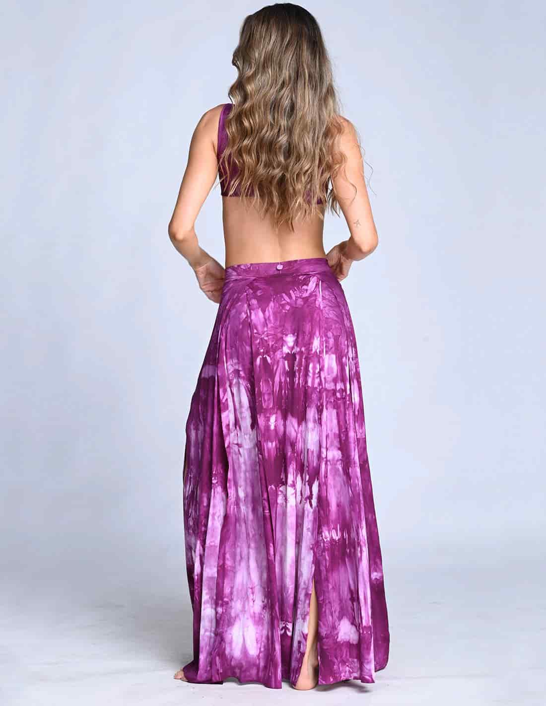 Falda Stripe Spotted Violet - miniatura 2