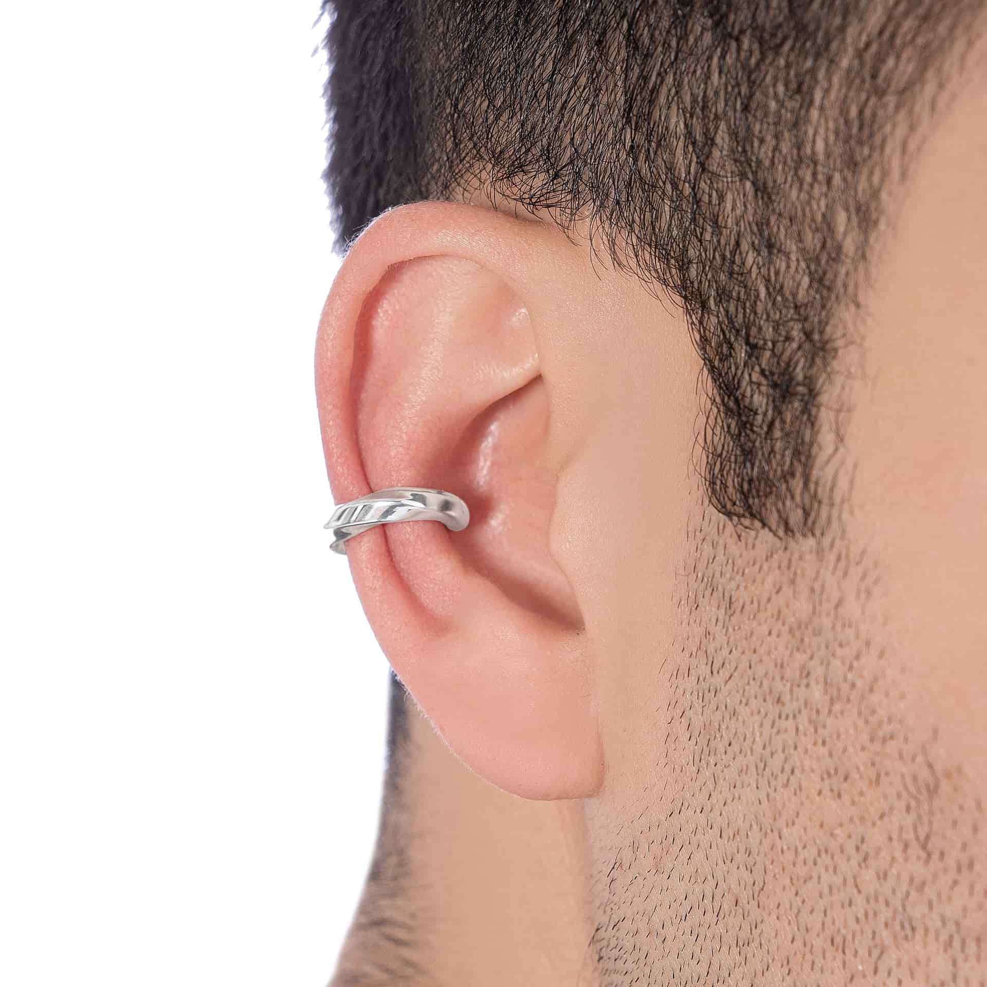 TORNADO | EARCUFF EN PLATA 950 - miniatura 2