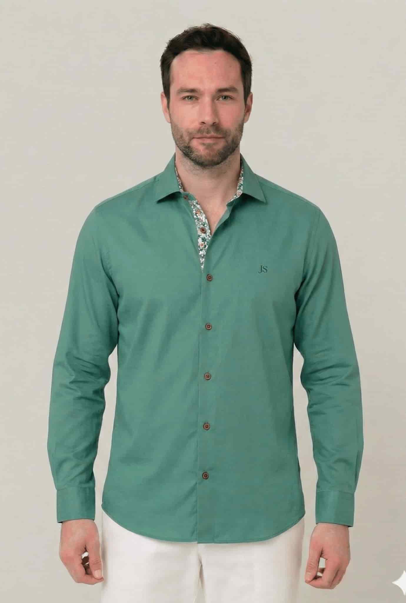 Camisa manga larga para hombre Jon Sonen 020211011 - miniatura 1