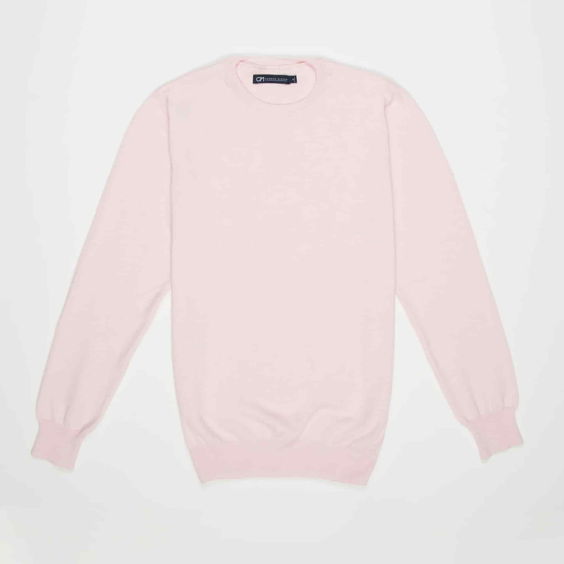 Saco Cuello Redondo Algodón Rosa Bebé - miniatura 8