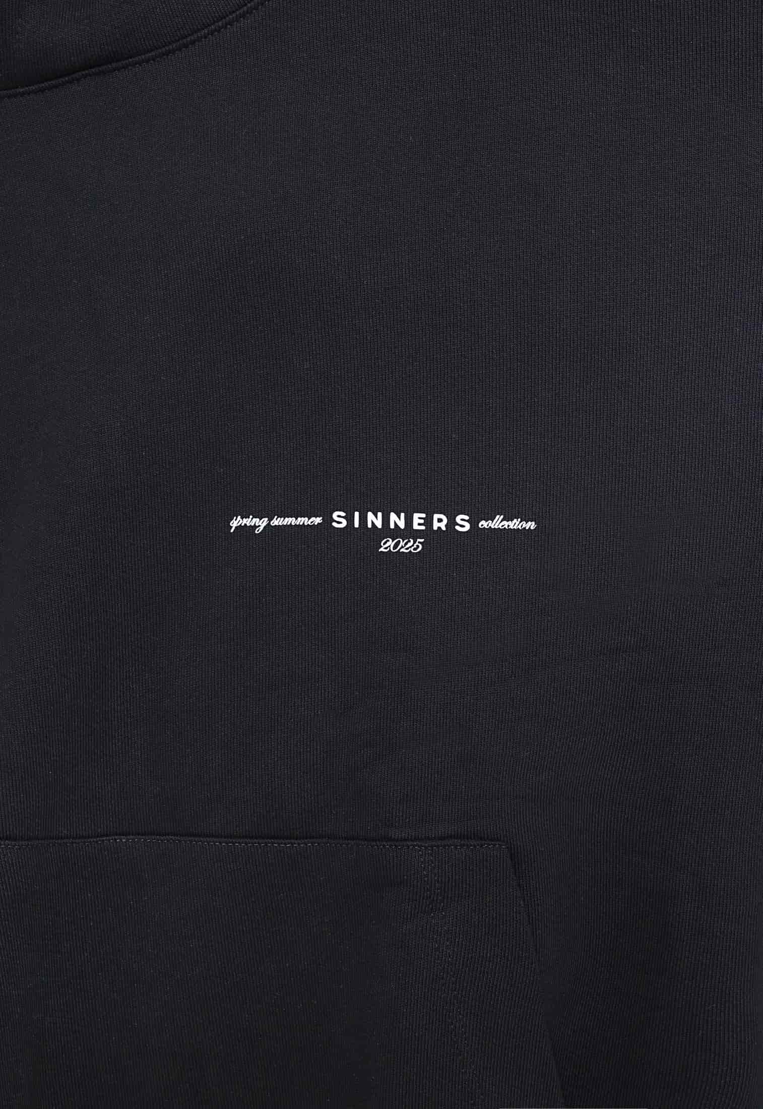 GARMENTS BLACK HOODIE - miniatura 5