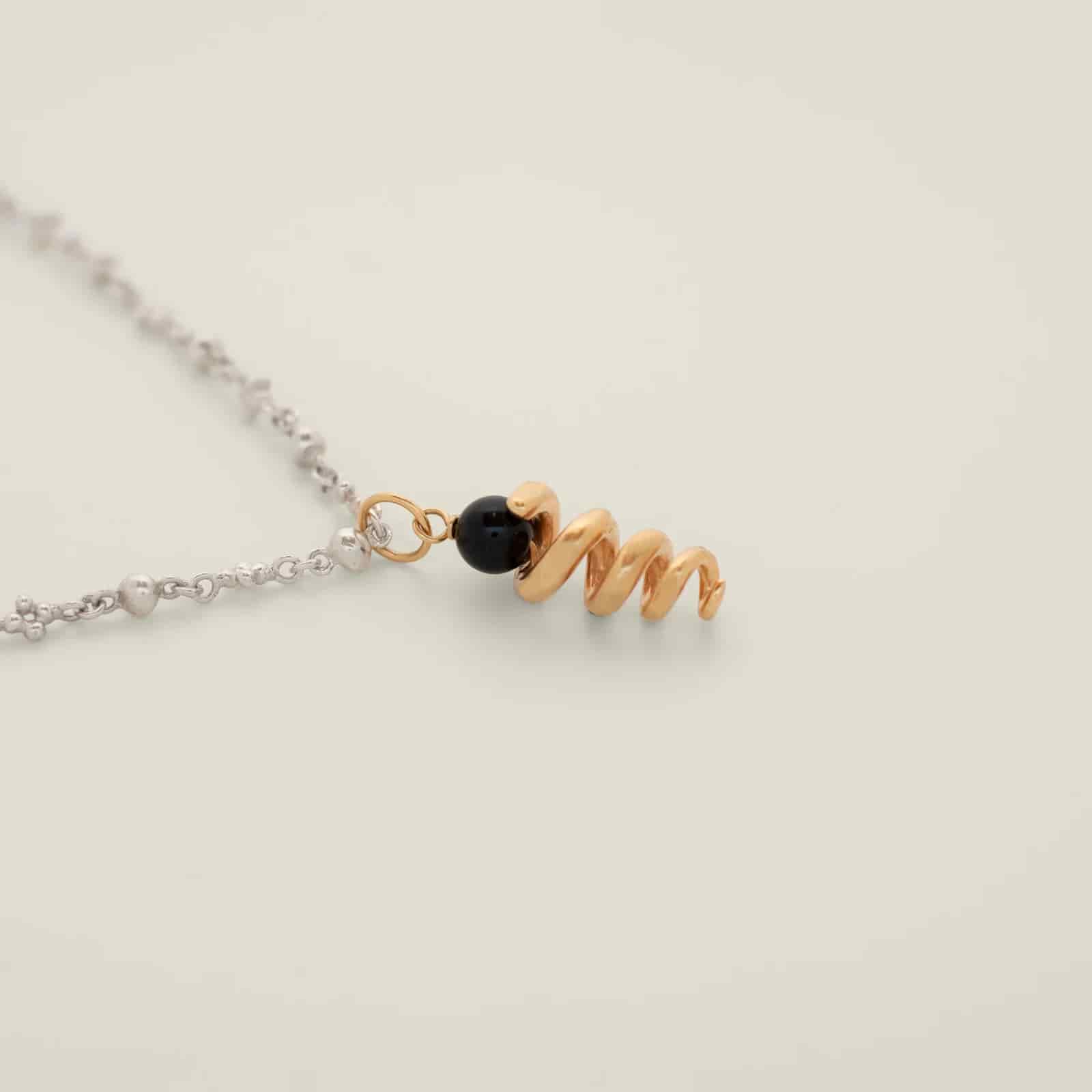 Kundali Pendant Onyx Gold - miniatura 1