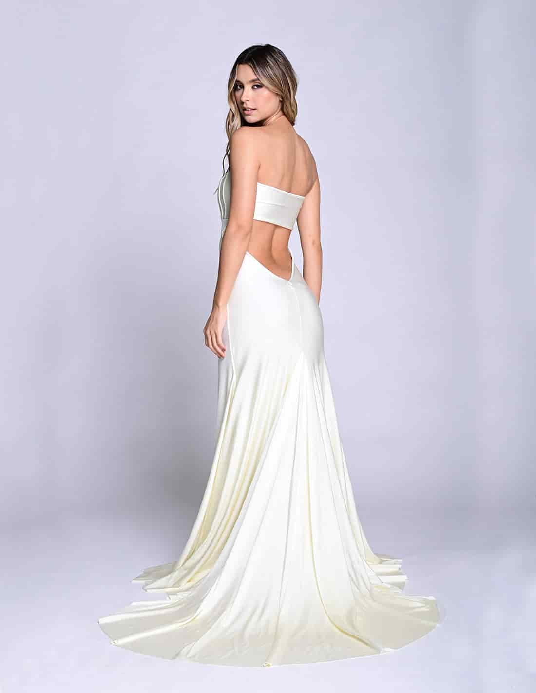 Vestido Celes Marfil - miniatura 2