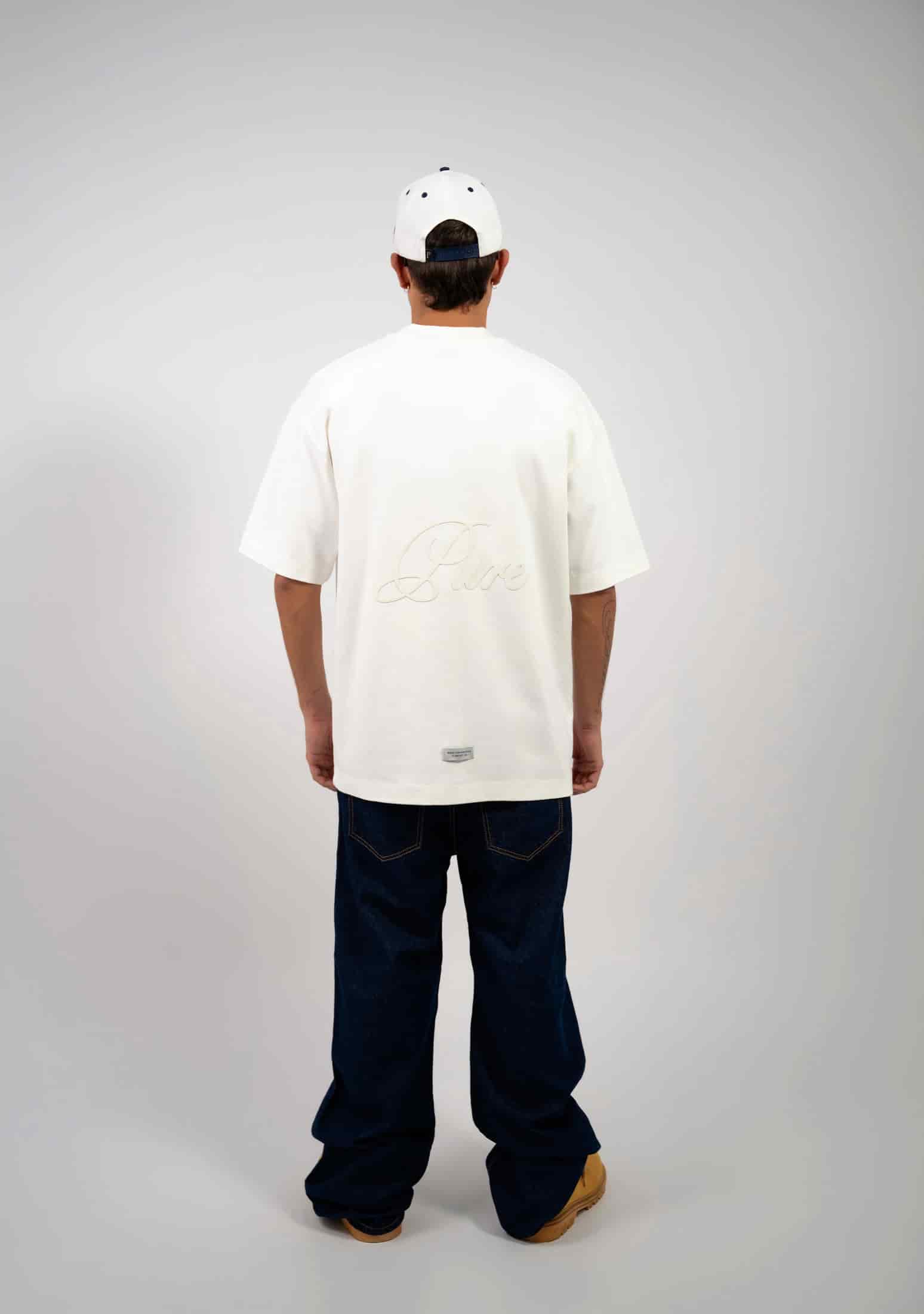 White Logo T-Shirt - miniatura 4