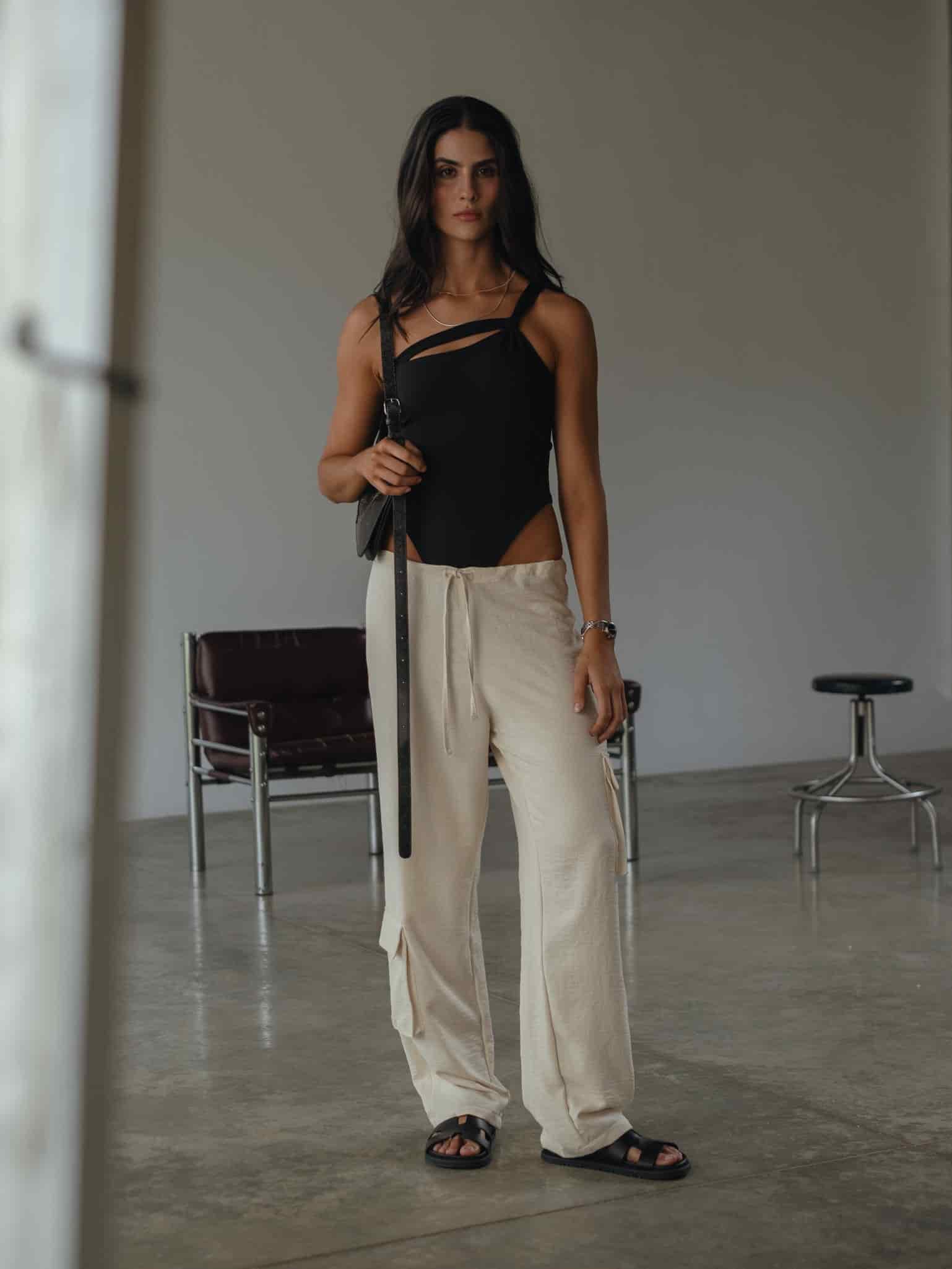 LIGHT CARGO PANT - SAND - miniatura 2