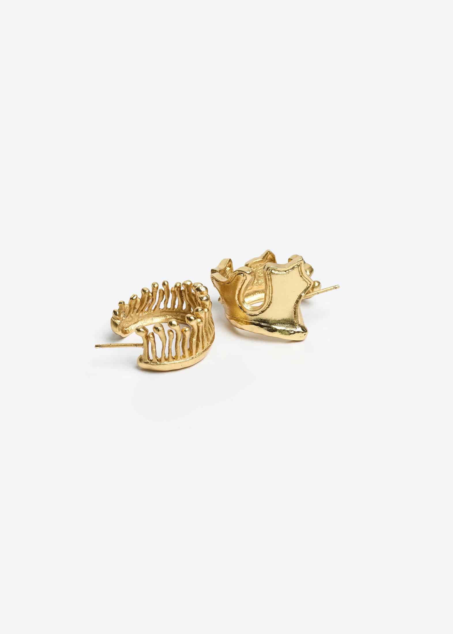 EYELASH HOOP EARRINGS - miniatura 2