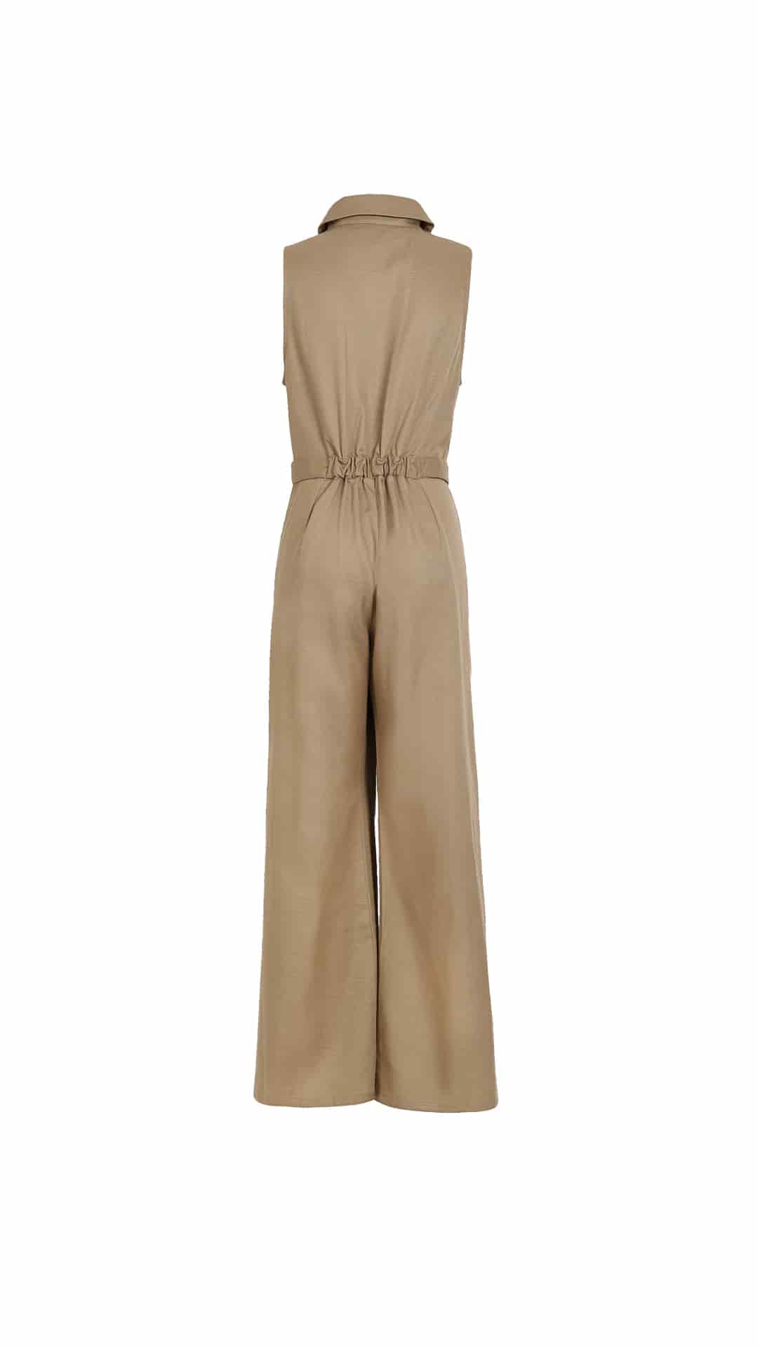 Jumpsuit Dune de tencel/algodón | Camel - miniatura 7