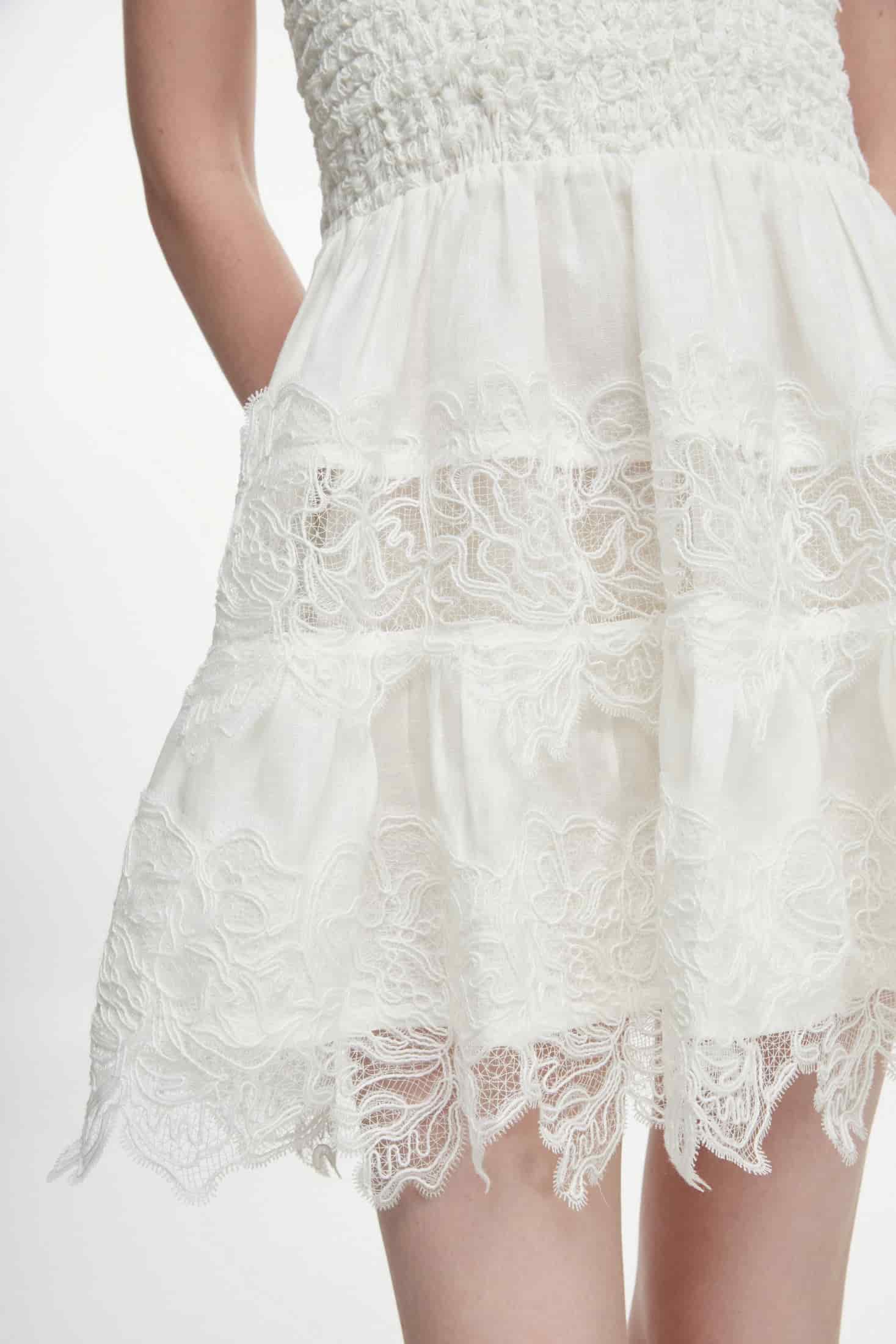 BRISA MINI DRESS WHITE - miniatura 4