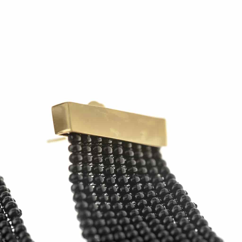 Nubia Earrings Black - miniatura 4