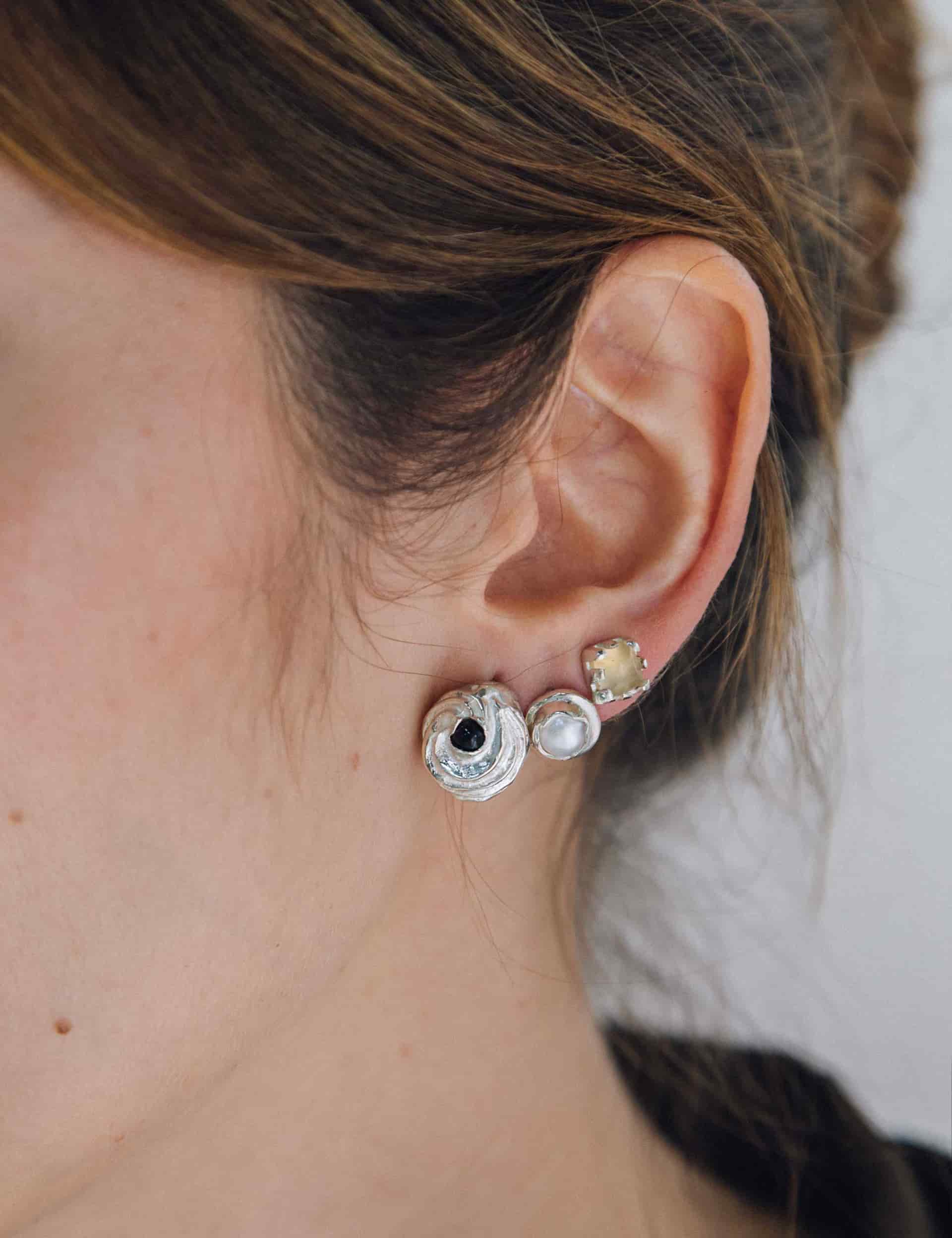 LITTLE SNAIL EARRINGS - miniatura 1