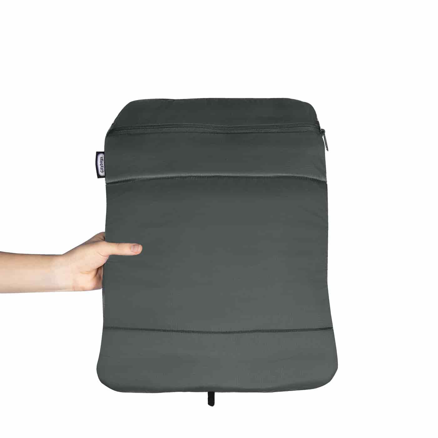 Morral Cabina Tapa PLEGABLE Gris - miniatura 2