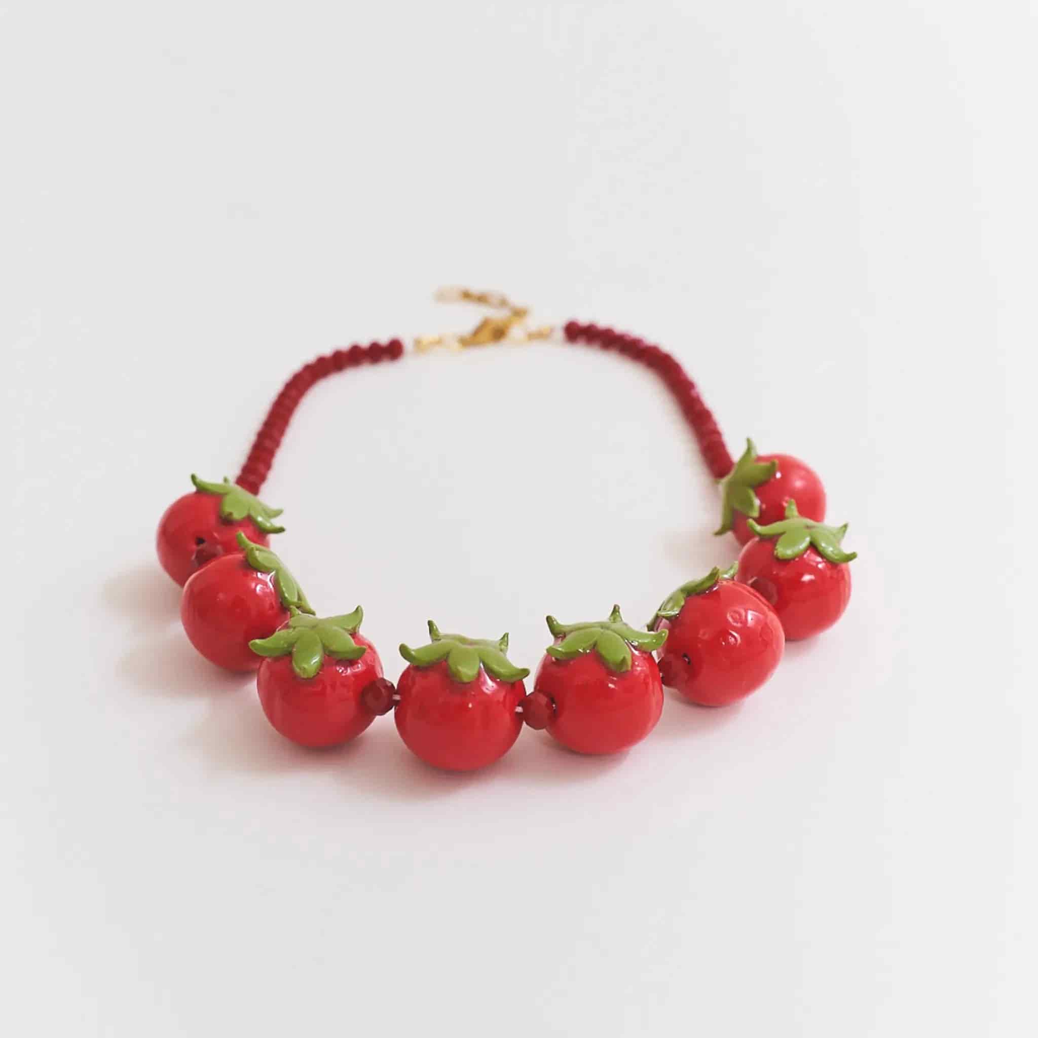 Collar Pomodoro Rojo - miniatura 1