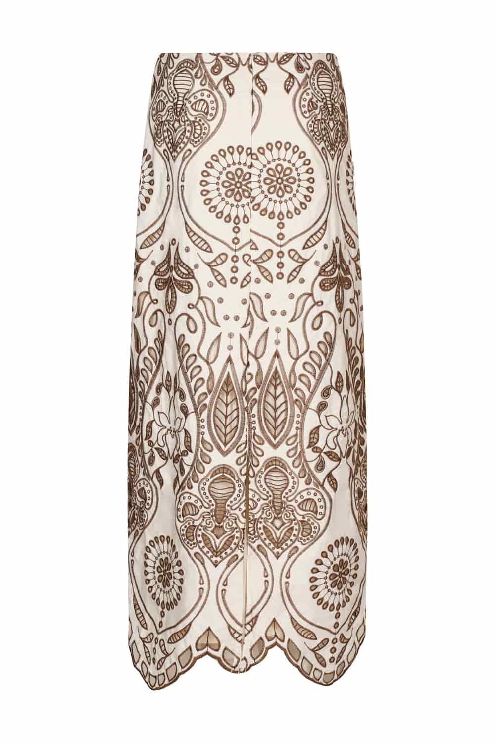 Falda marsella ivory coffee - miniatura 4