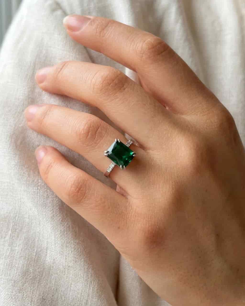 Anillo Oro Blanco 18K - miniatura 1