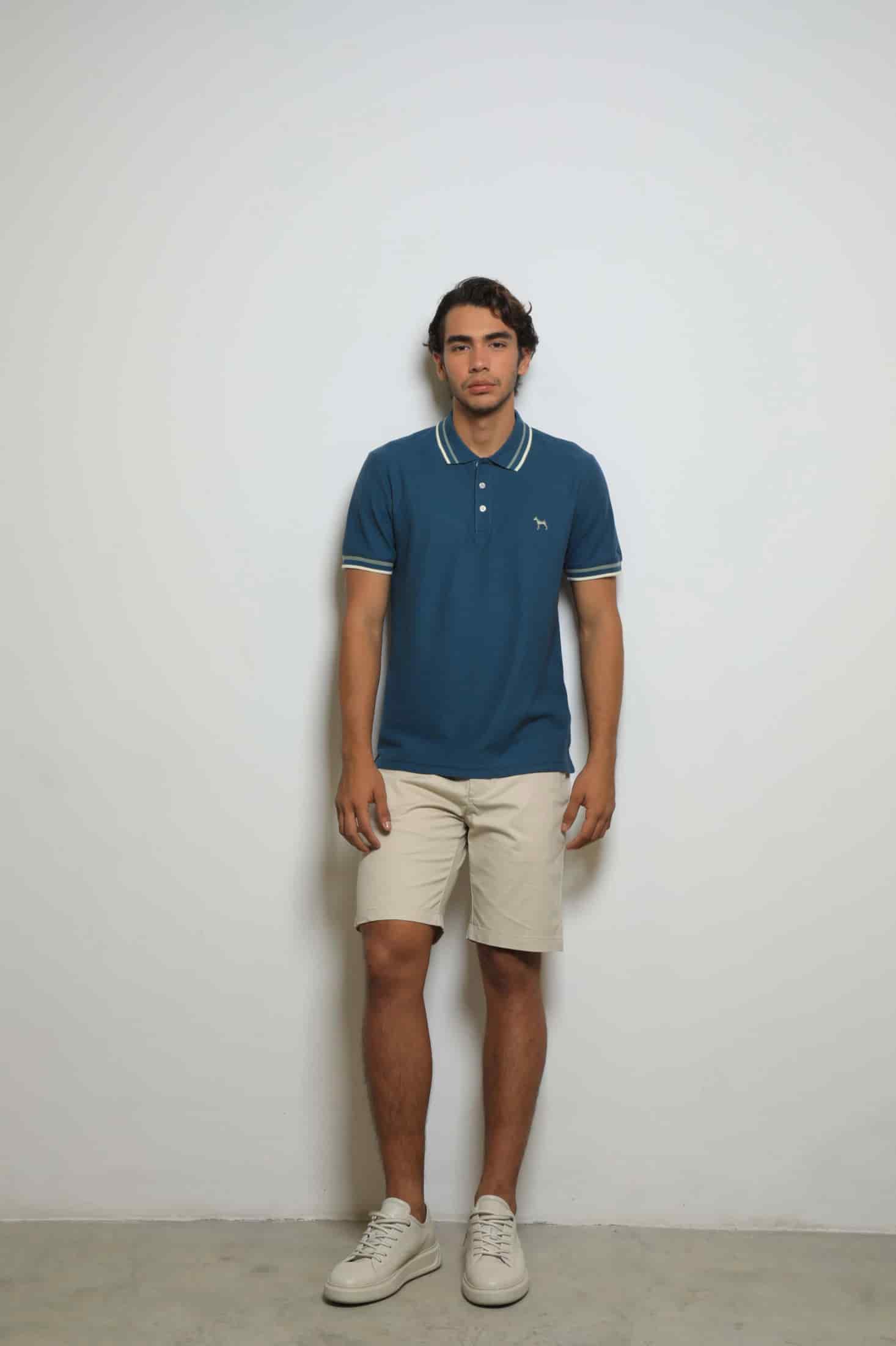 Polo Básica Azul Lavanda - miniatura 1