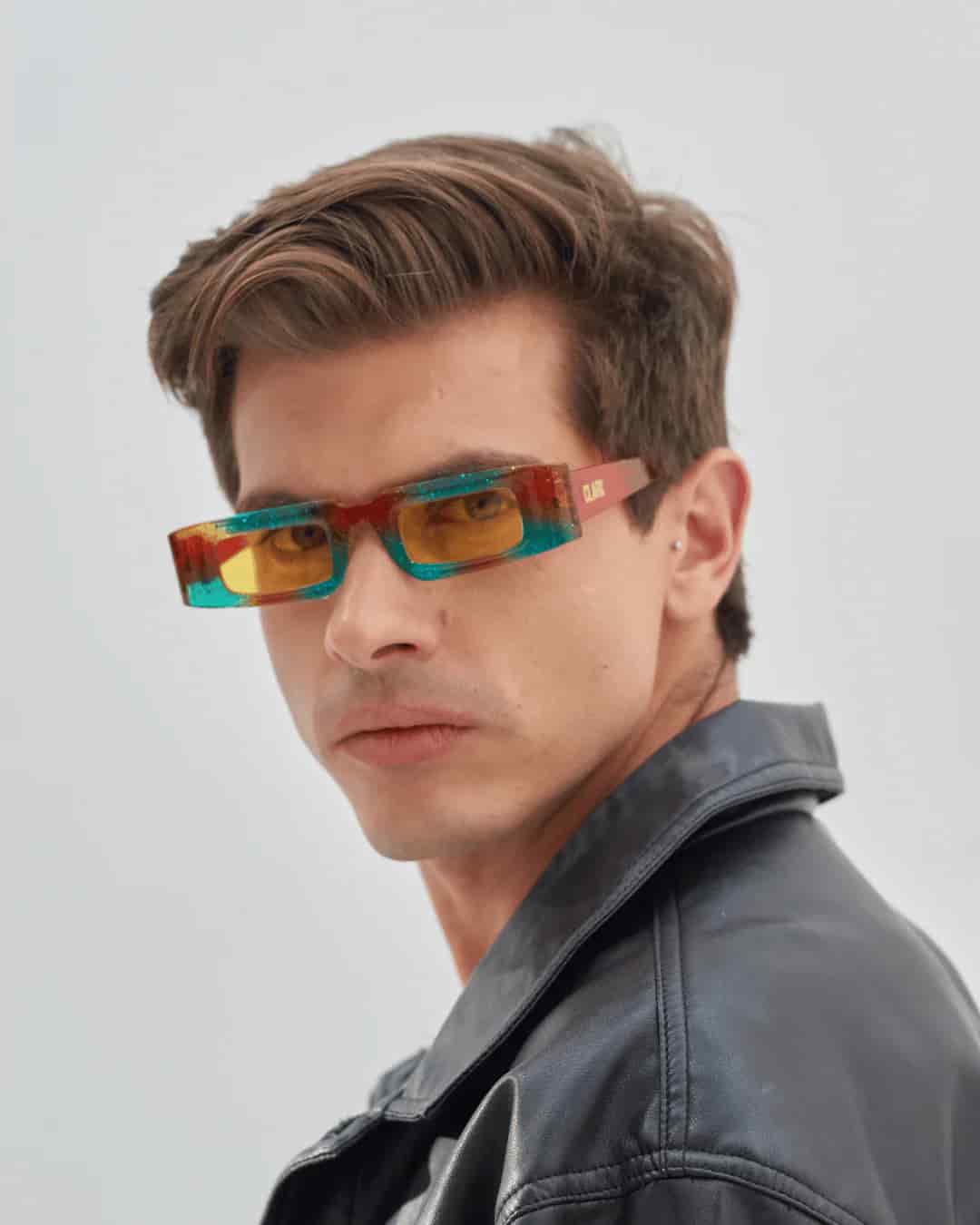 APOLO SUNGLASSES- RAINBOW YELLOW - miniatura 3