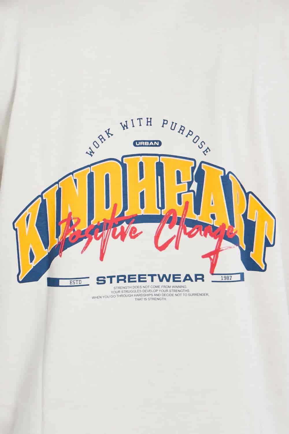 Camiseta oversize estampada KINDHEART ARENA| DROP 03 | - miniatura 3