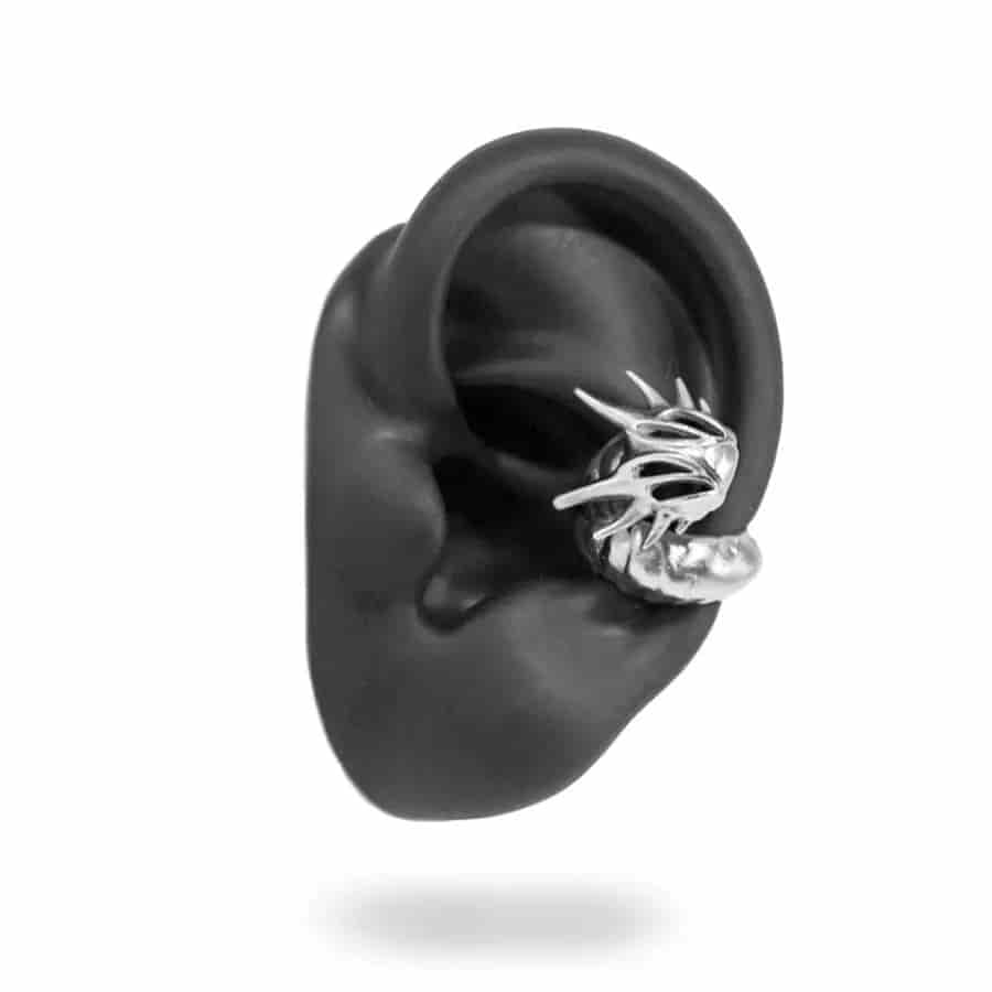 Earcuff Oruga Dragón - miniatura 1