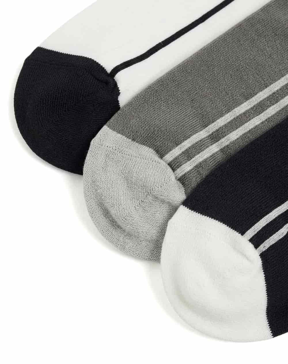 3 pares de medias cortas surtido hombre - miniatura 3