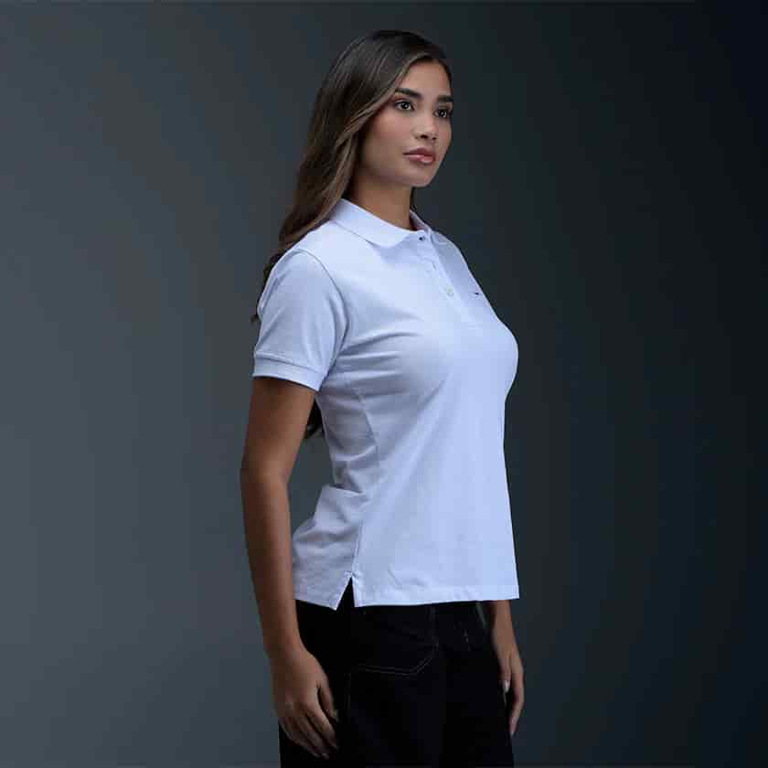 Polo Blanco Mujer - miniatura 9