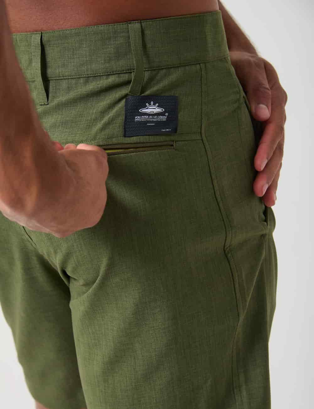 Recess Short 18" Verde militar Hombre - miniatura 4