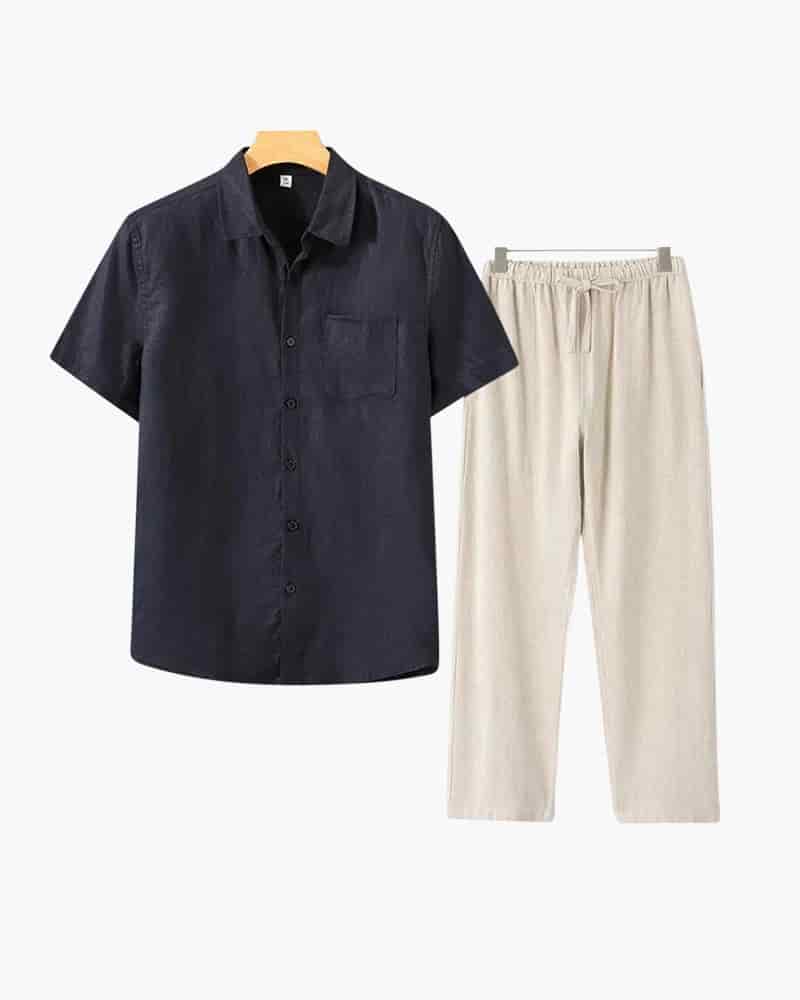 Old Money Linen Combo (Shortsleeve) - miniatura 7