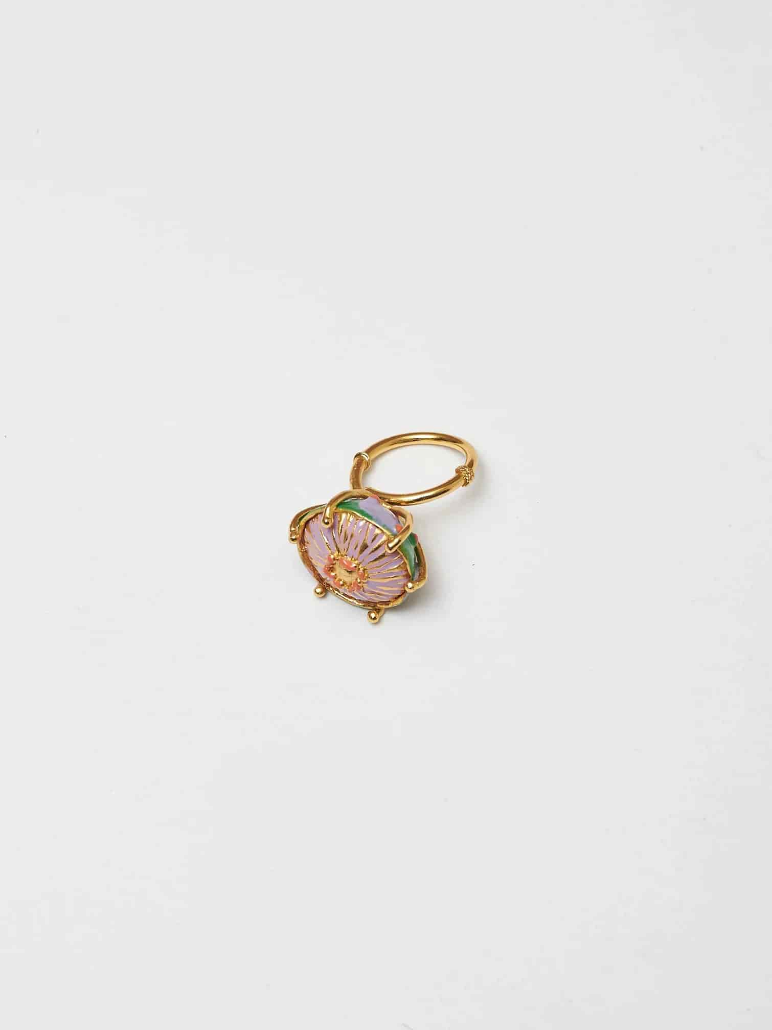 GREEN MIDI HAT RING - miniatura 1
