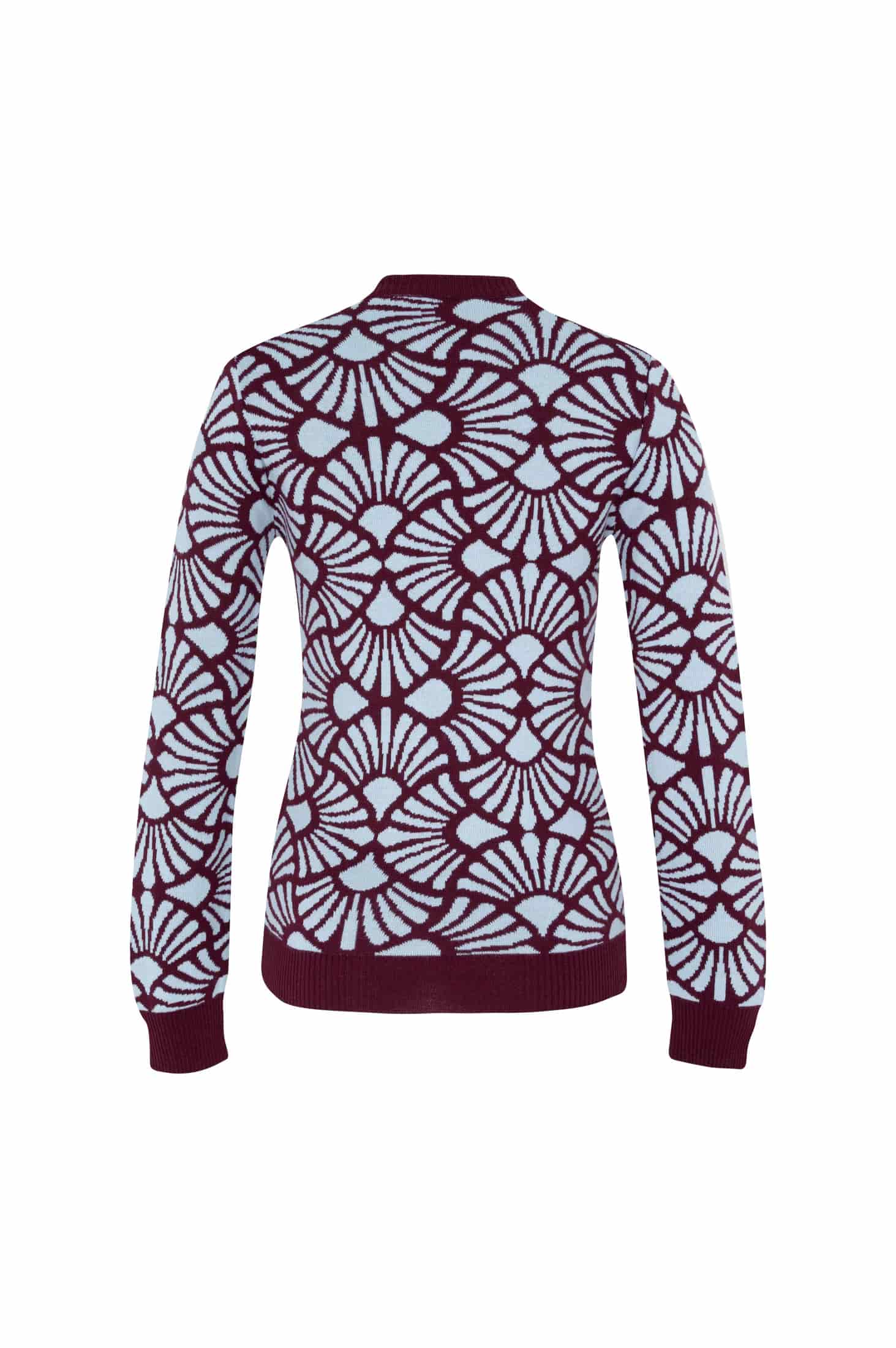 Saco Venus Vinotinto-Azul Celeste - miniatura 5