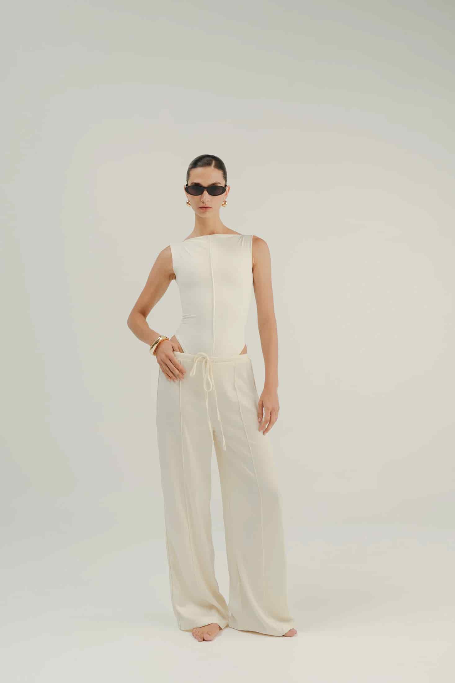 PANTALÓN CARIÑO MIO - IVORY - miniatura 3
