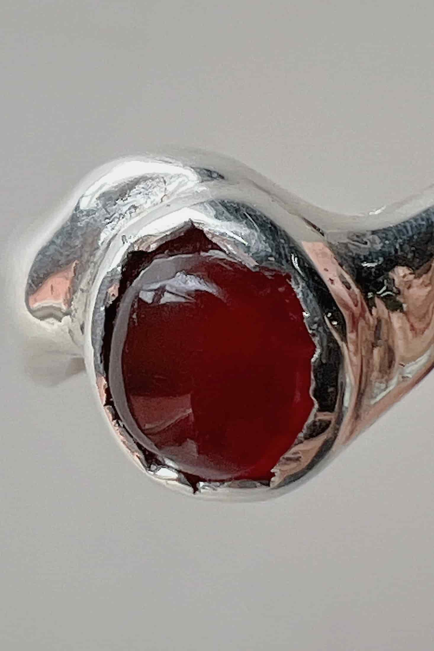 Anillo Eira Cornalina - miniatura 4