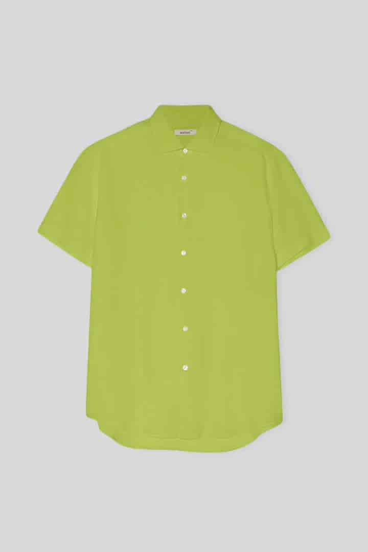 Men's linen shirt love bird - miniatura 4