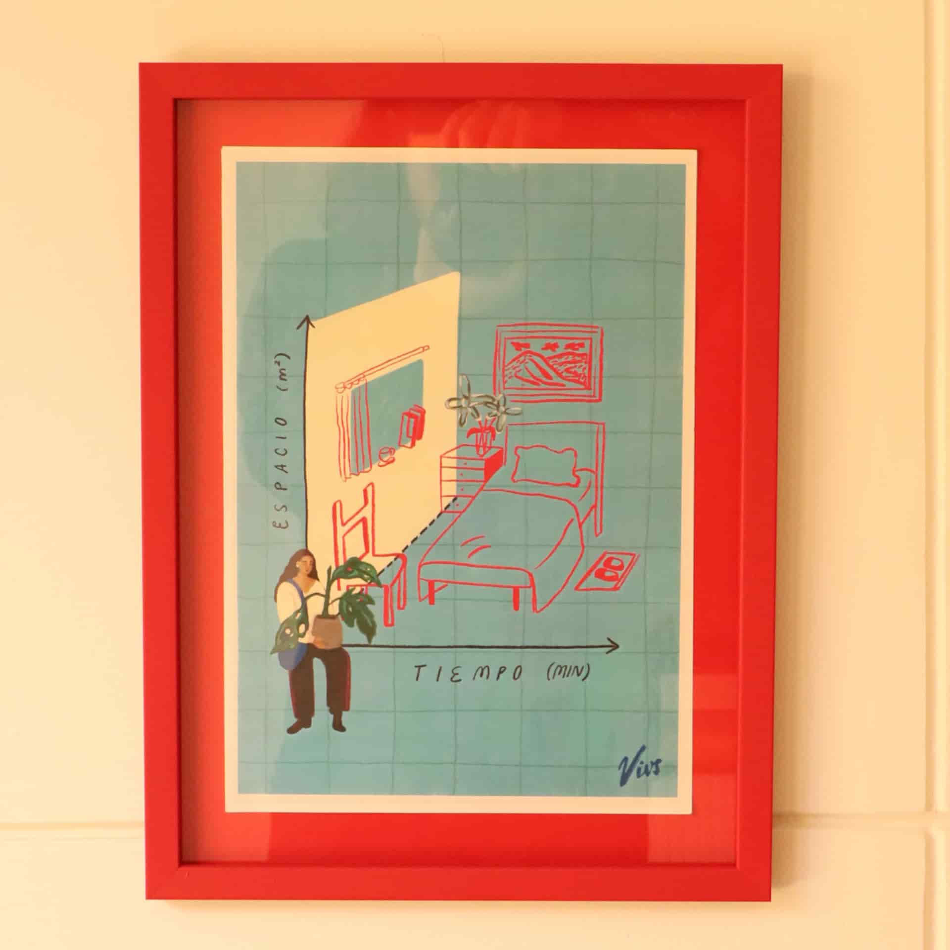El tiempo de estar en mi casa póster - VIVS - miniatura 2