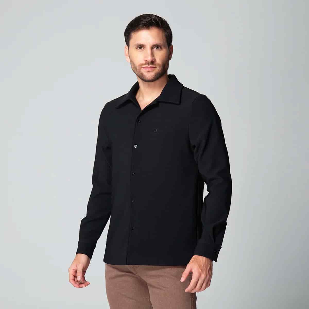 Camisa Slim Casual Kenblack - miniatura 1