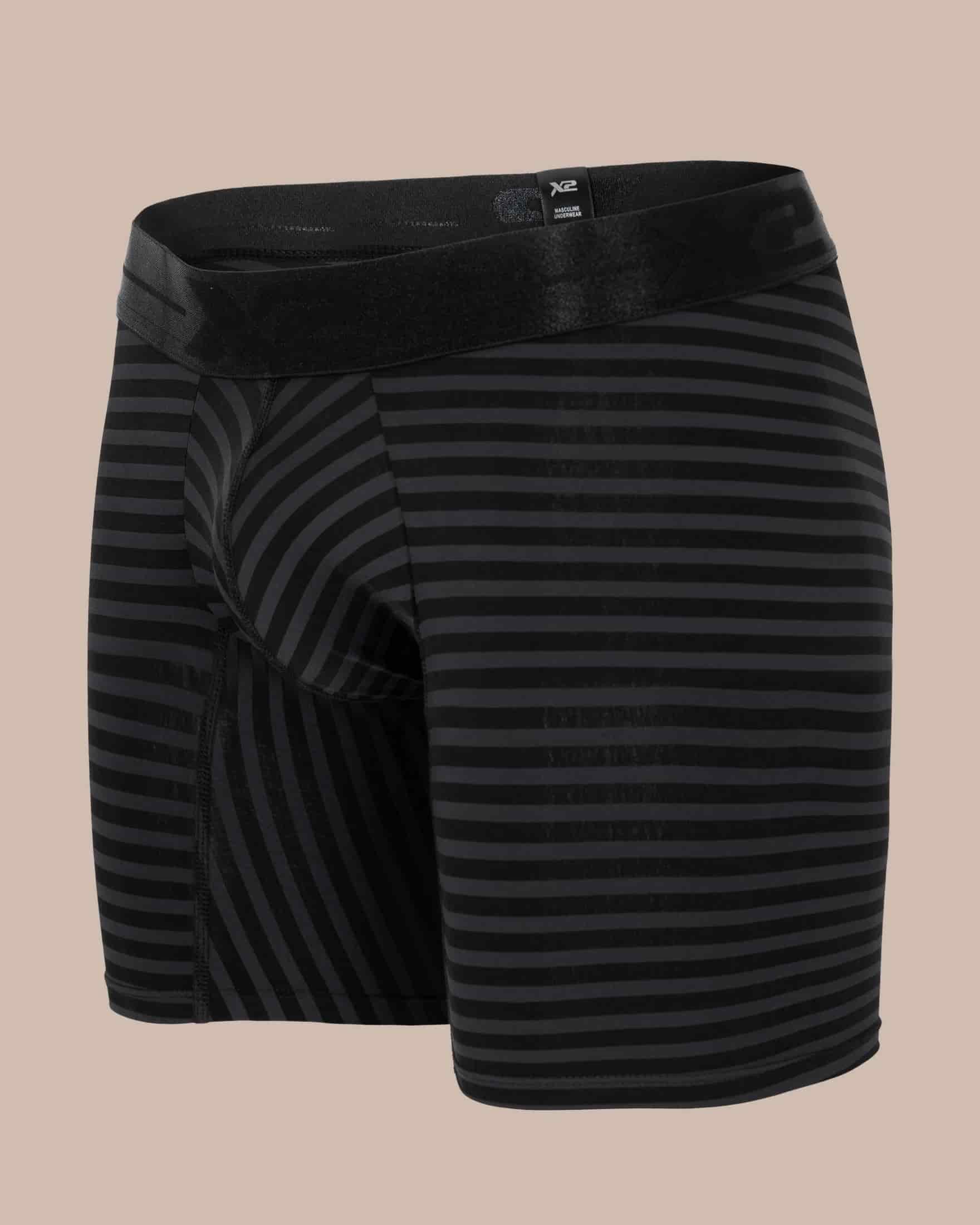 Bóxer Medio Fratello Nylon Negro X2 - miniatura 2