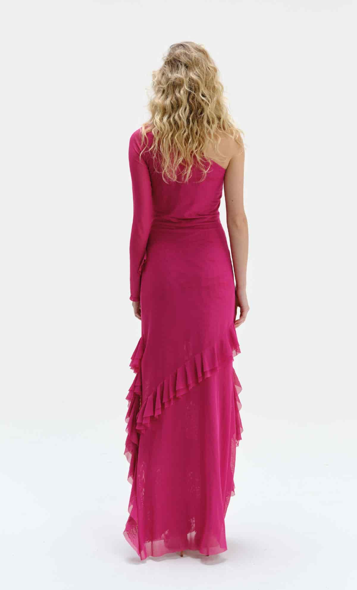 Vestido largo Glowvine Magenta - miniatura 4