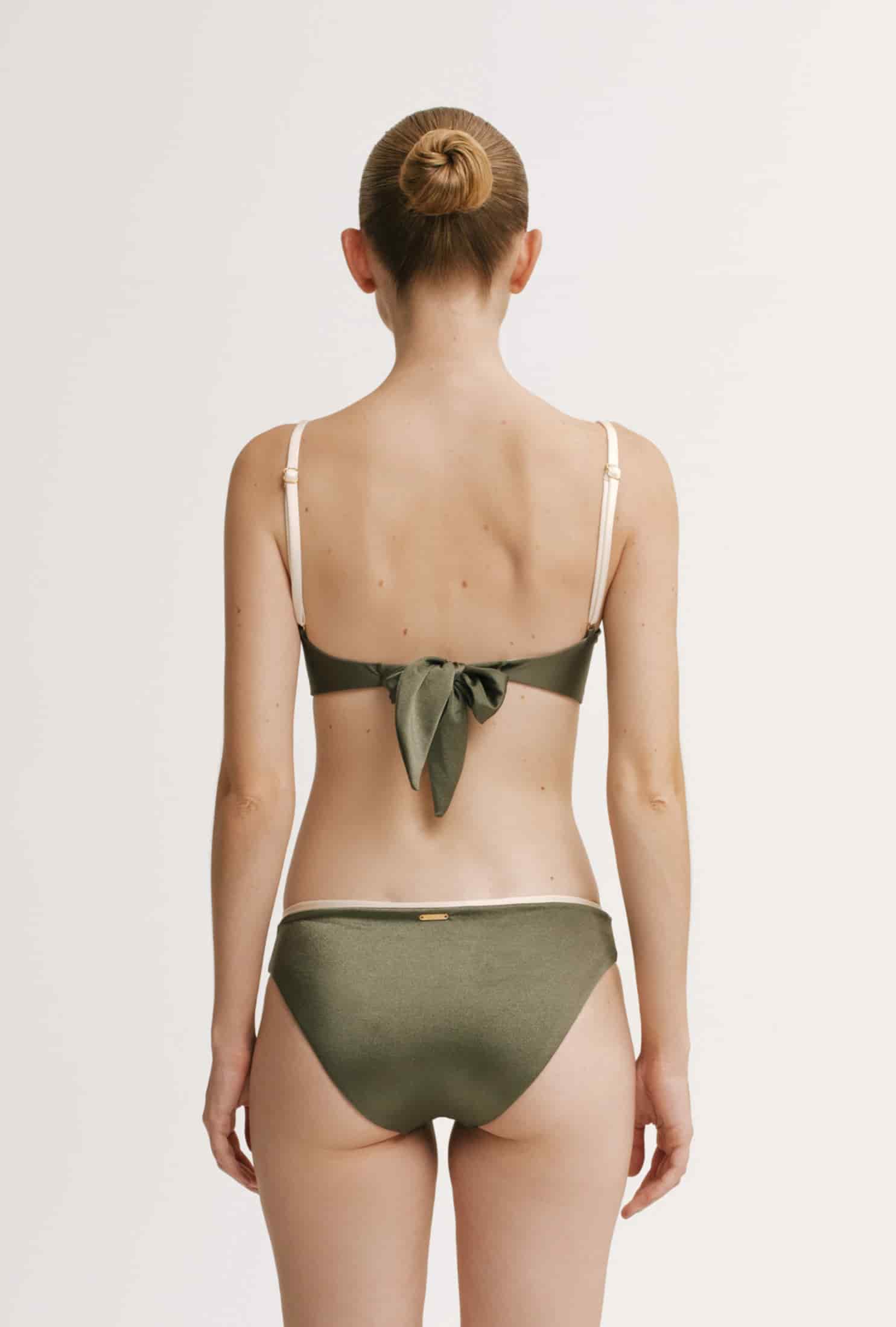 Top de Bikini Cresida basil - miniatura 2