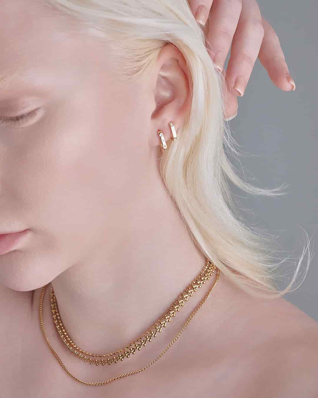 Collar Triple Oro - miniatura 6