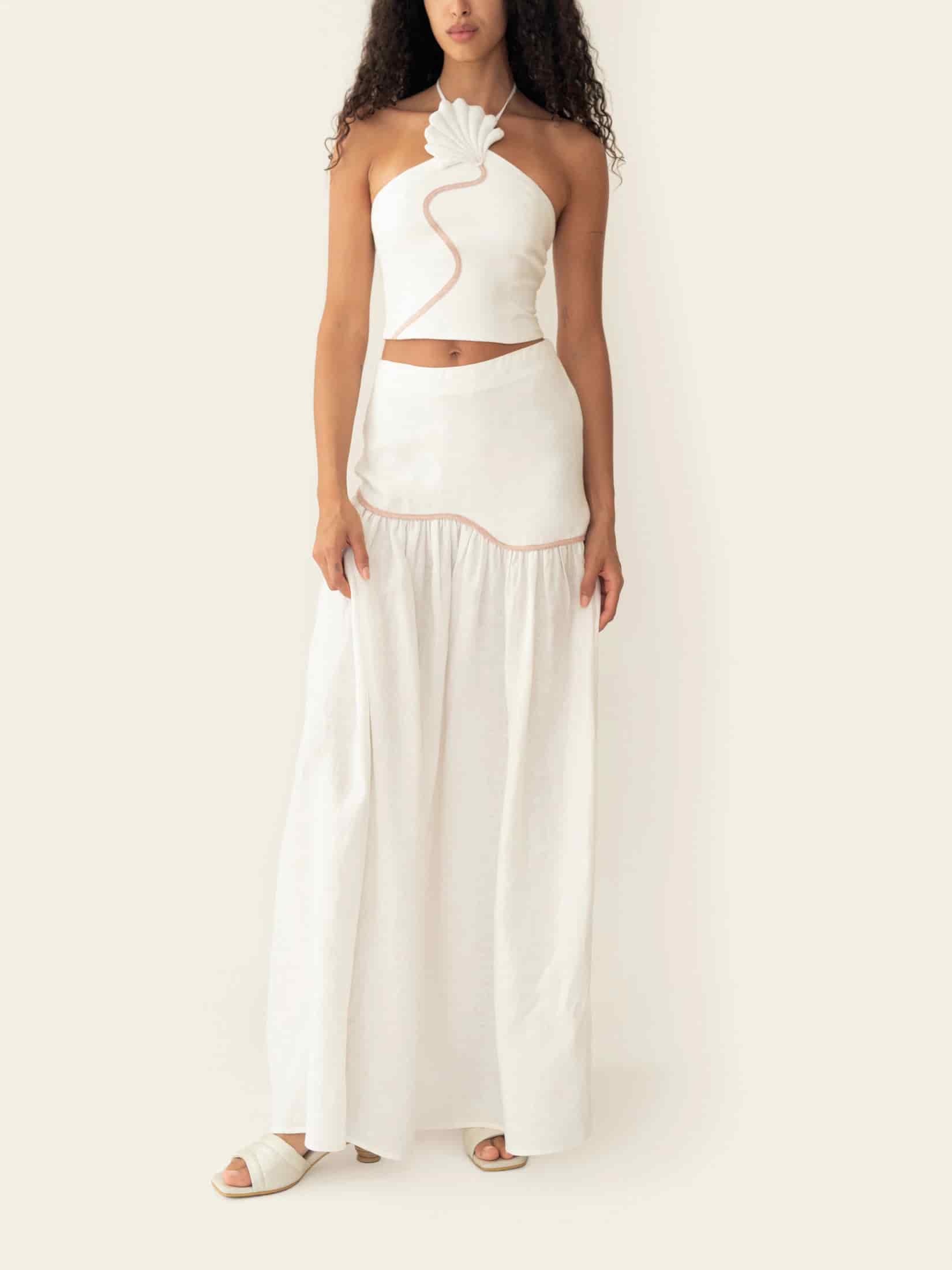 LEIA TOP IVORY - miniatura 2
